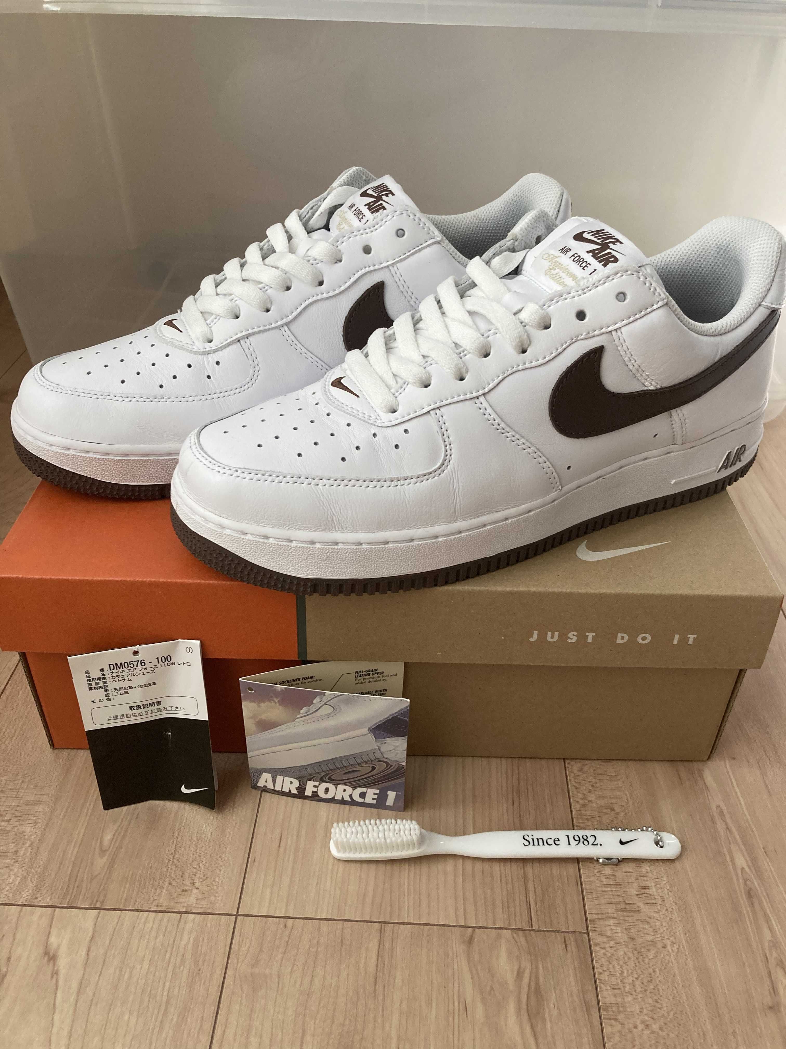 Nike Air Force 1 Low Retro Color of the Month "Chocolate/White"