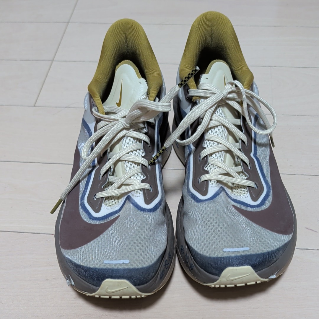 ナイキ ズームフライ6 PRM "ライトボーン/ケイブストーン/ブルーボイド/バーガンディクラッシュ"