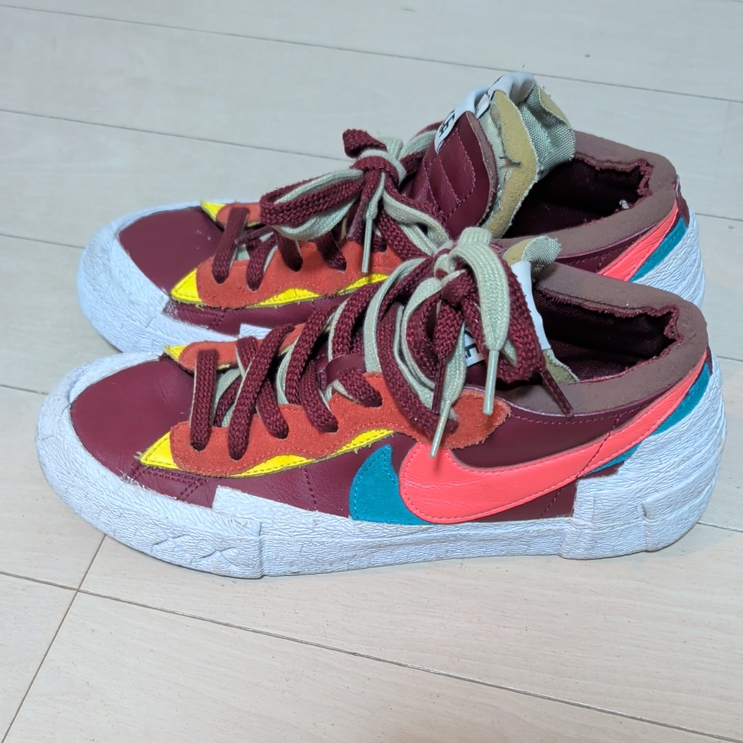 KAWS × sacai × Nike Blazer Low "Team Red"