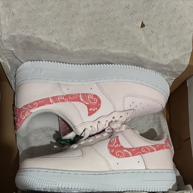 Nike Women's Air Force 1 Low "Pink Paisley"