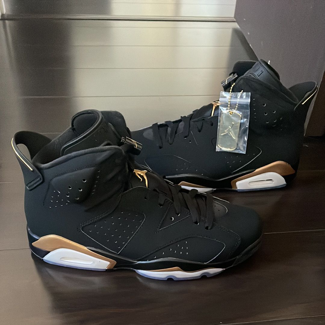 Nike Air Jordan 6 DMP "Black/Metallic Gold" (2020)