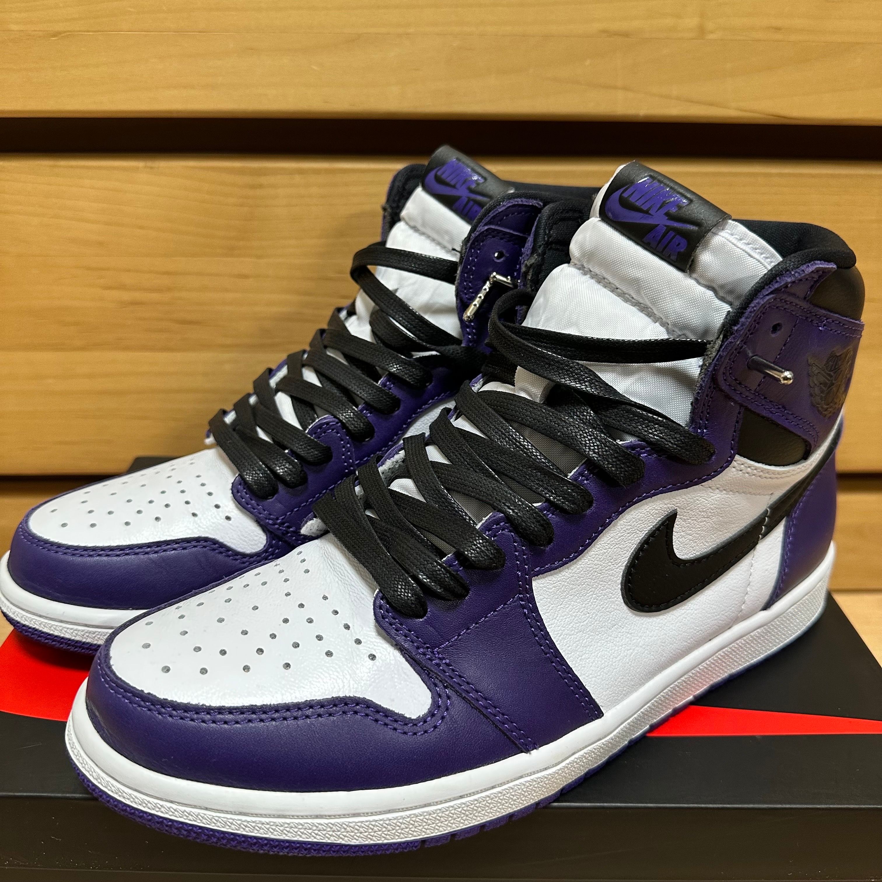 Nike Air Jordan 1 Retro High OG "Court Purple White/Black" (2020)   