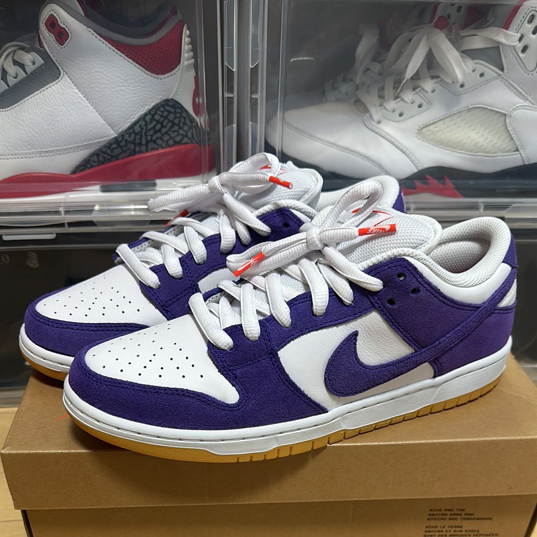 Nike SB Dunk Low Pro ISO Orange Label "Court Purple Gum"