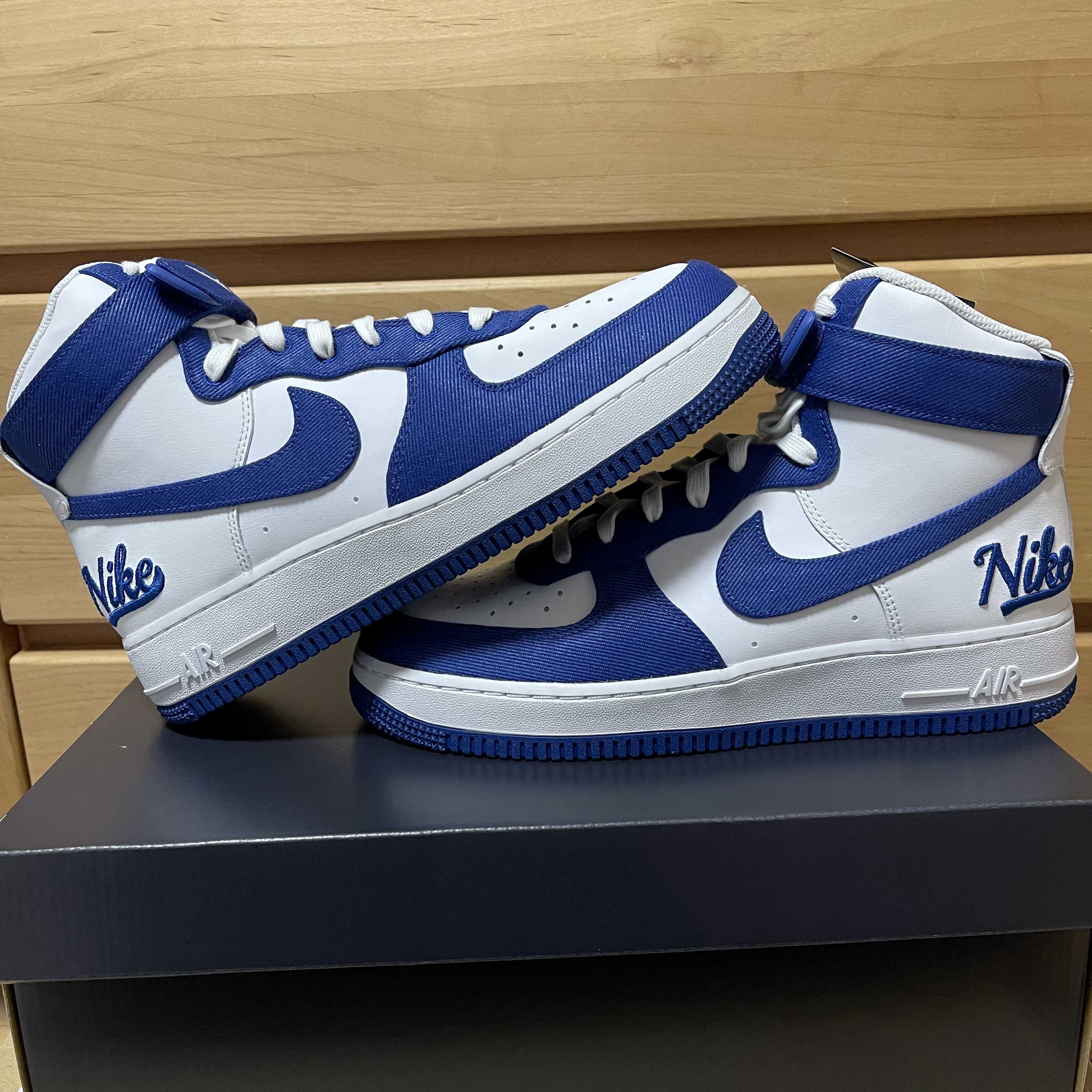 Nike Air Force 1 High EMB "Dodgers"