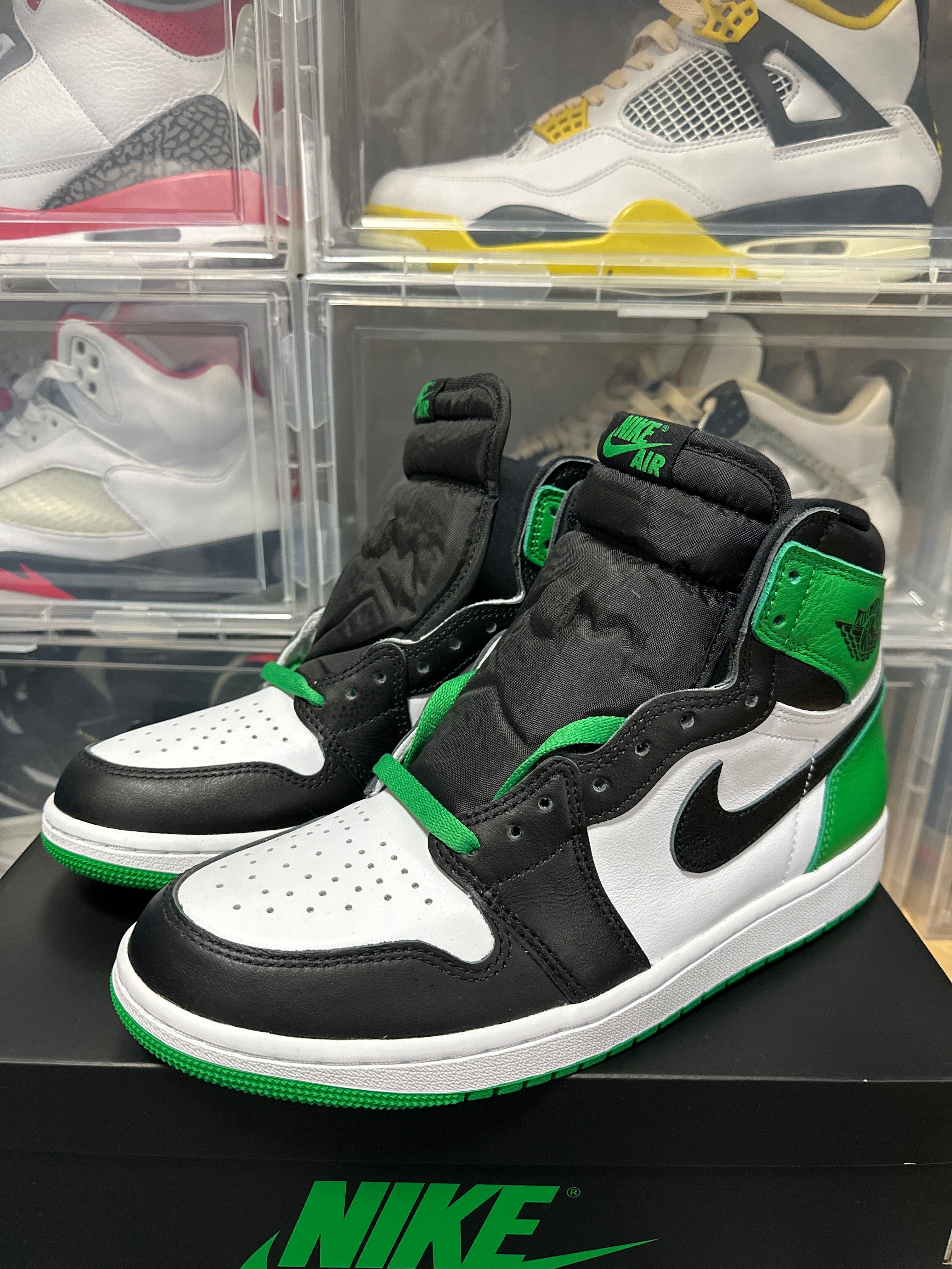 Nike Air Jordan 1 Retro High OG "Celtics/Black and Lucky Green" (2023)