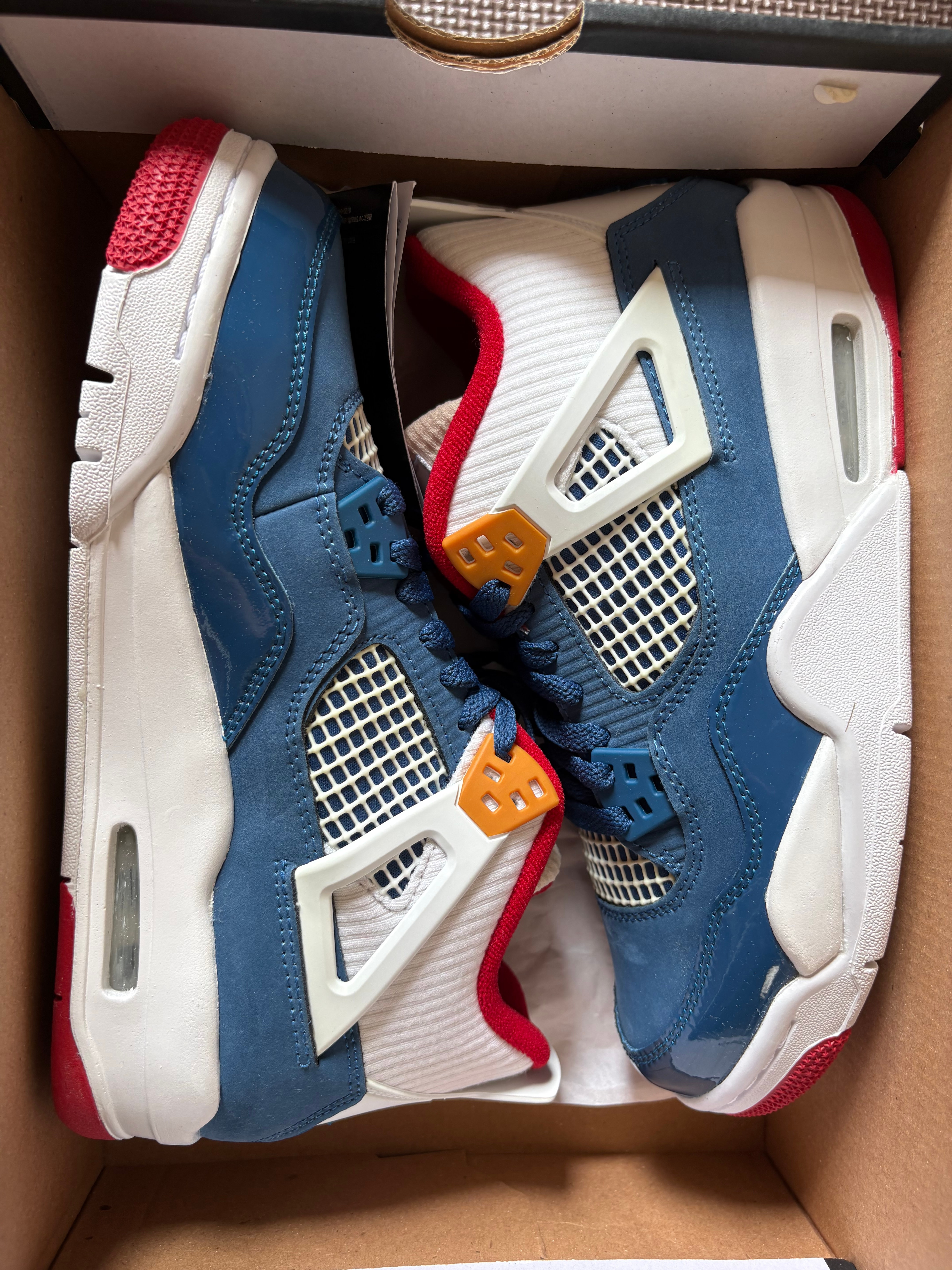 Nike GS Air Jordan 4 "French Blue"