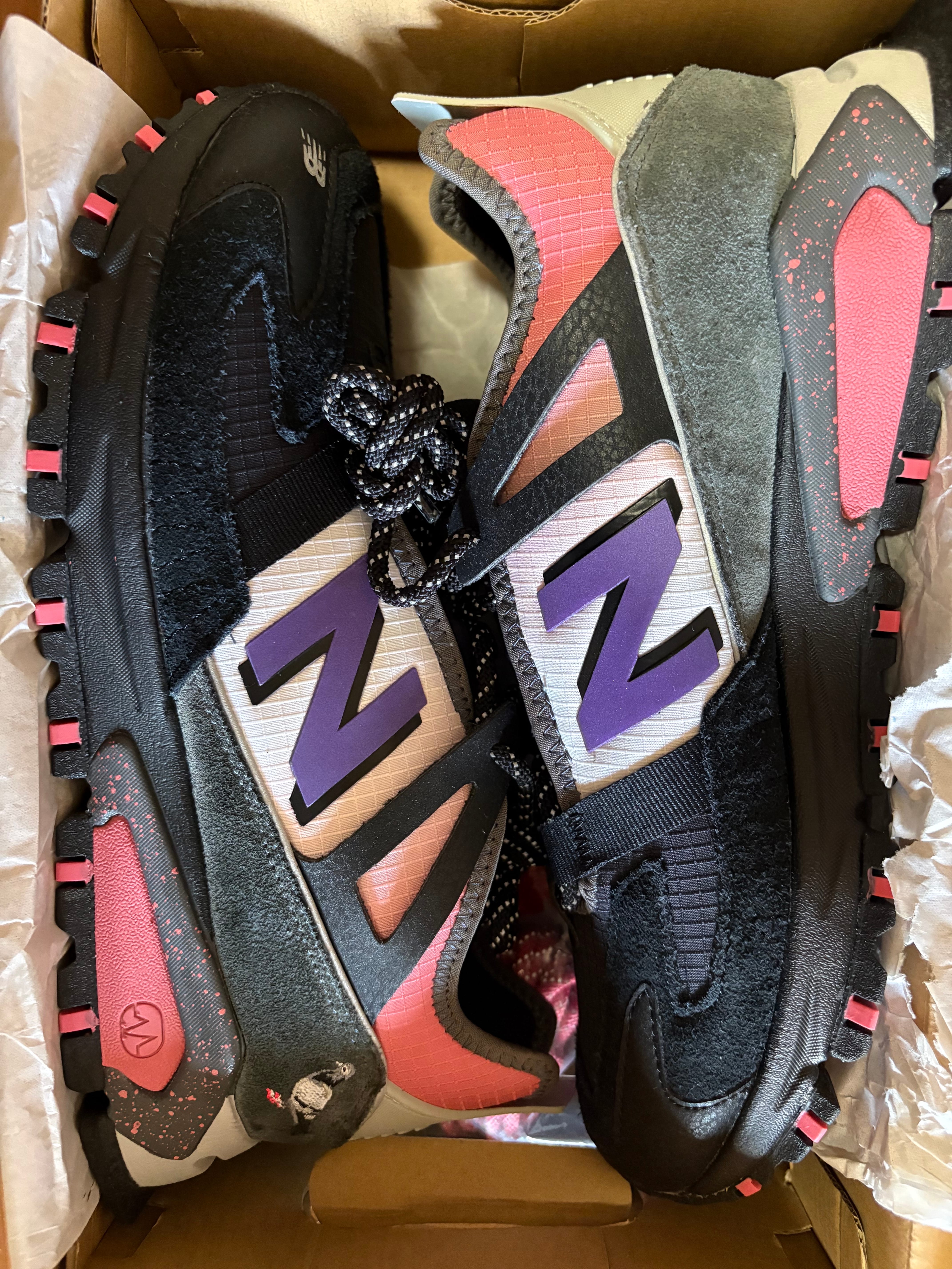 atmos × Staple × New Balance X-Racer "Crow & Pigeon"