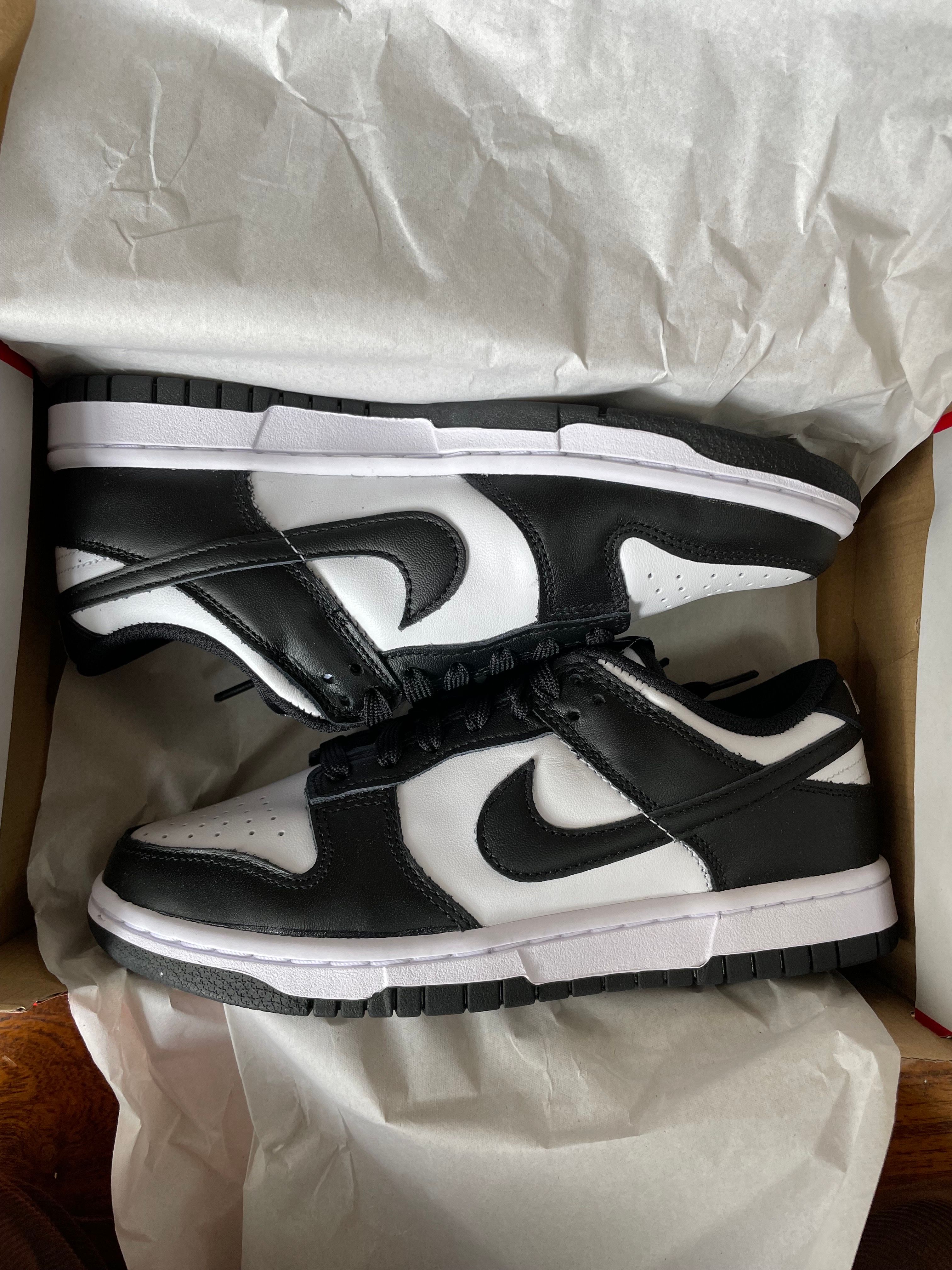 Nike Women's Dunk Low "White/Black"