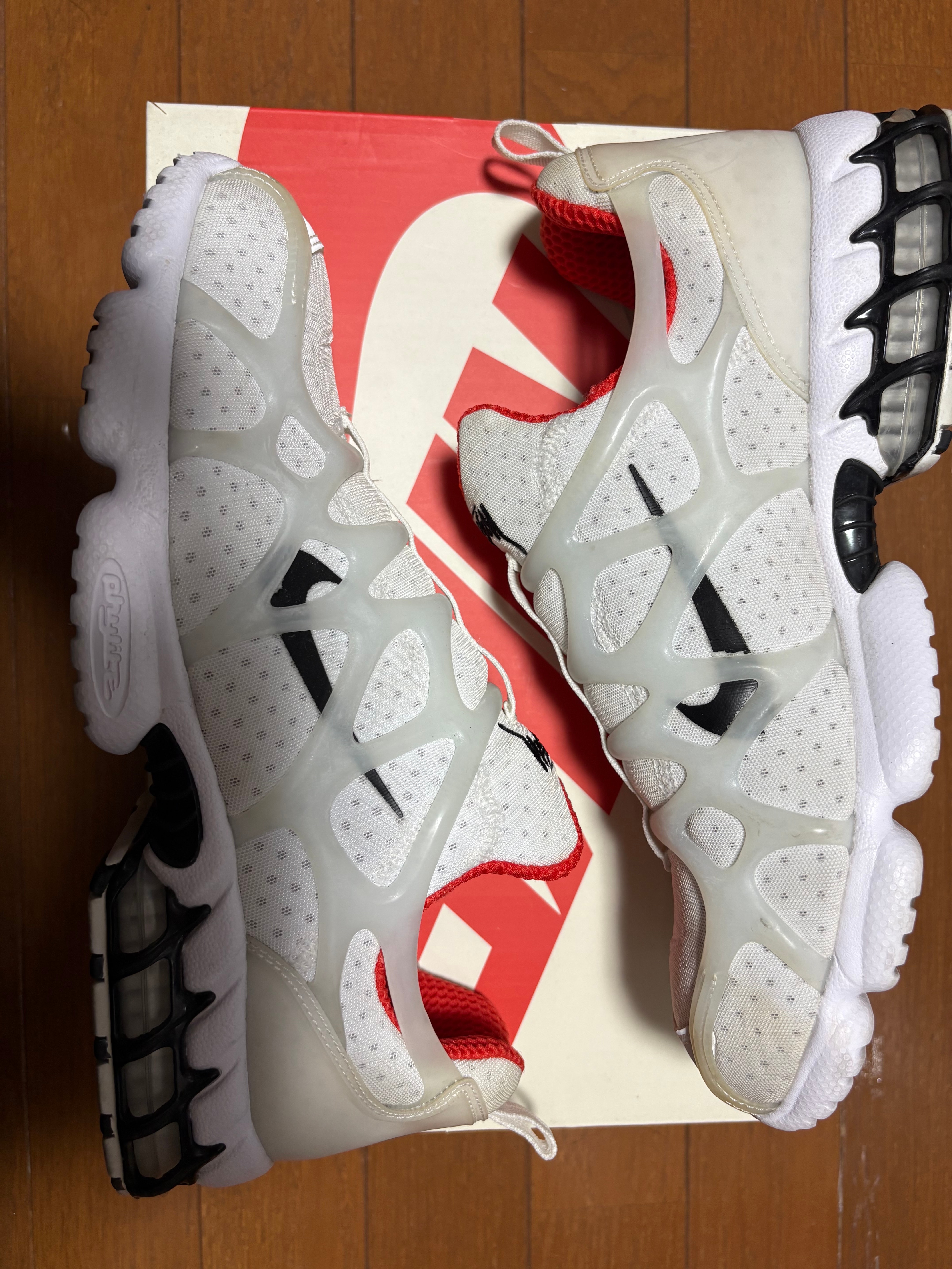 Stussy × Nike Air Zoom Kukini "White/Red"
