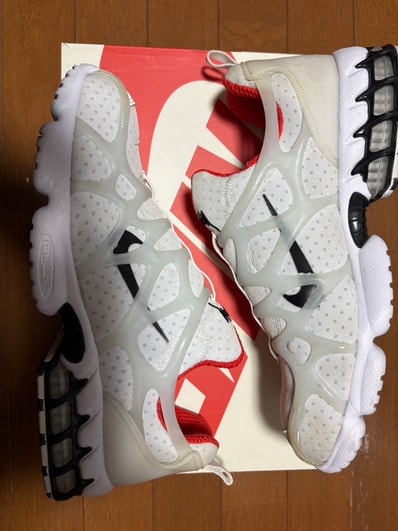 Stussy × Nike Air Zoom Kukini "White/Red"