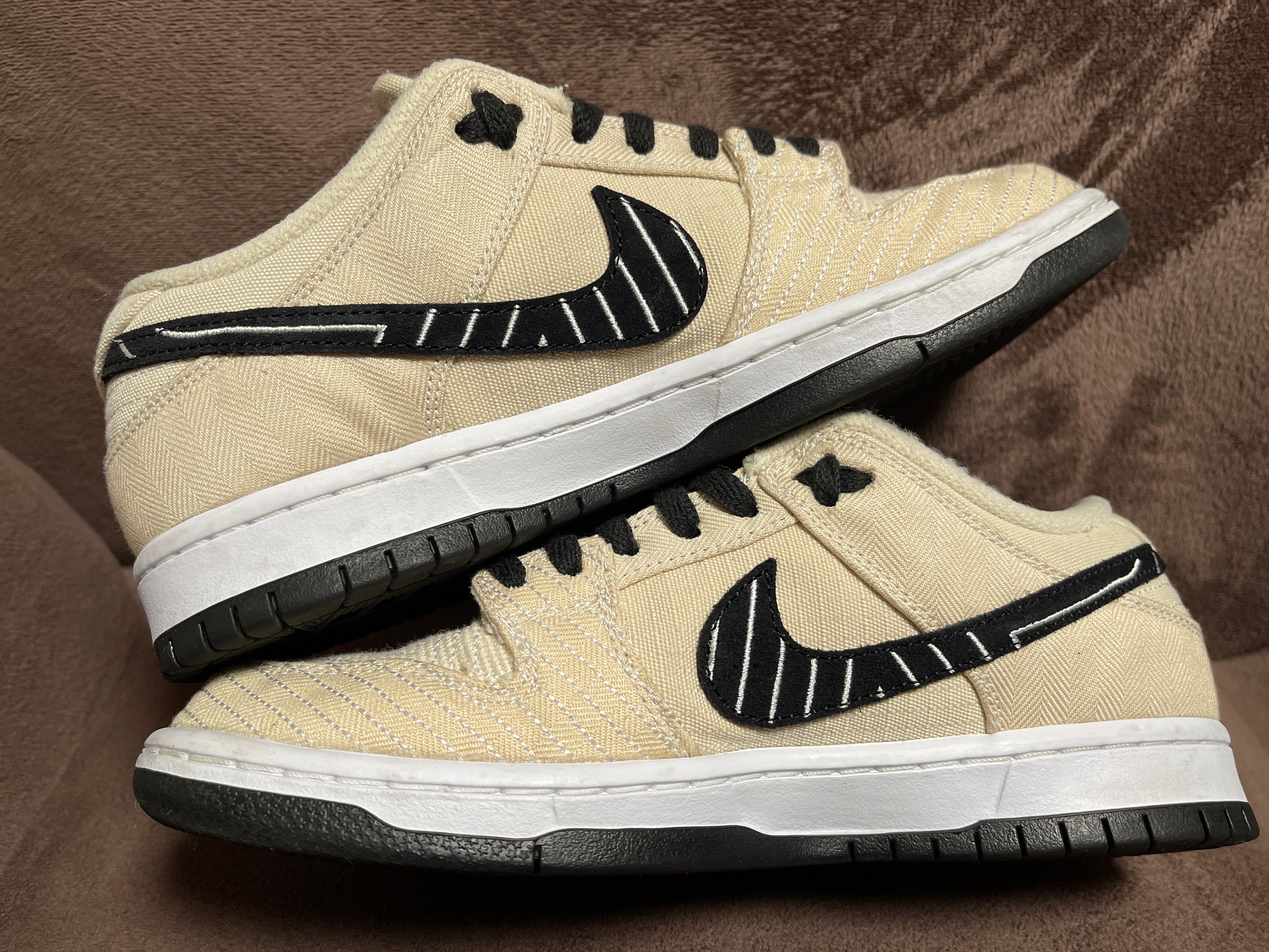 Albino & Preto × Nike SB Dunk Low Pro QS "Pearl White"