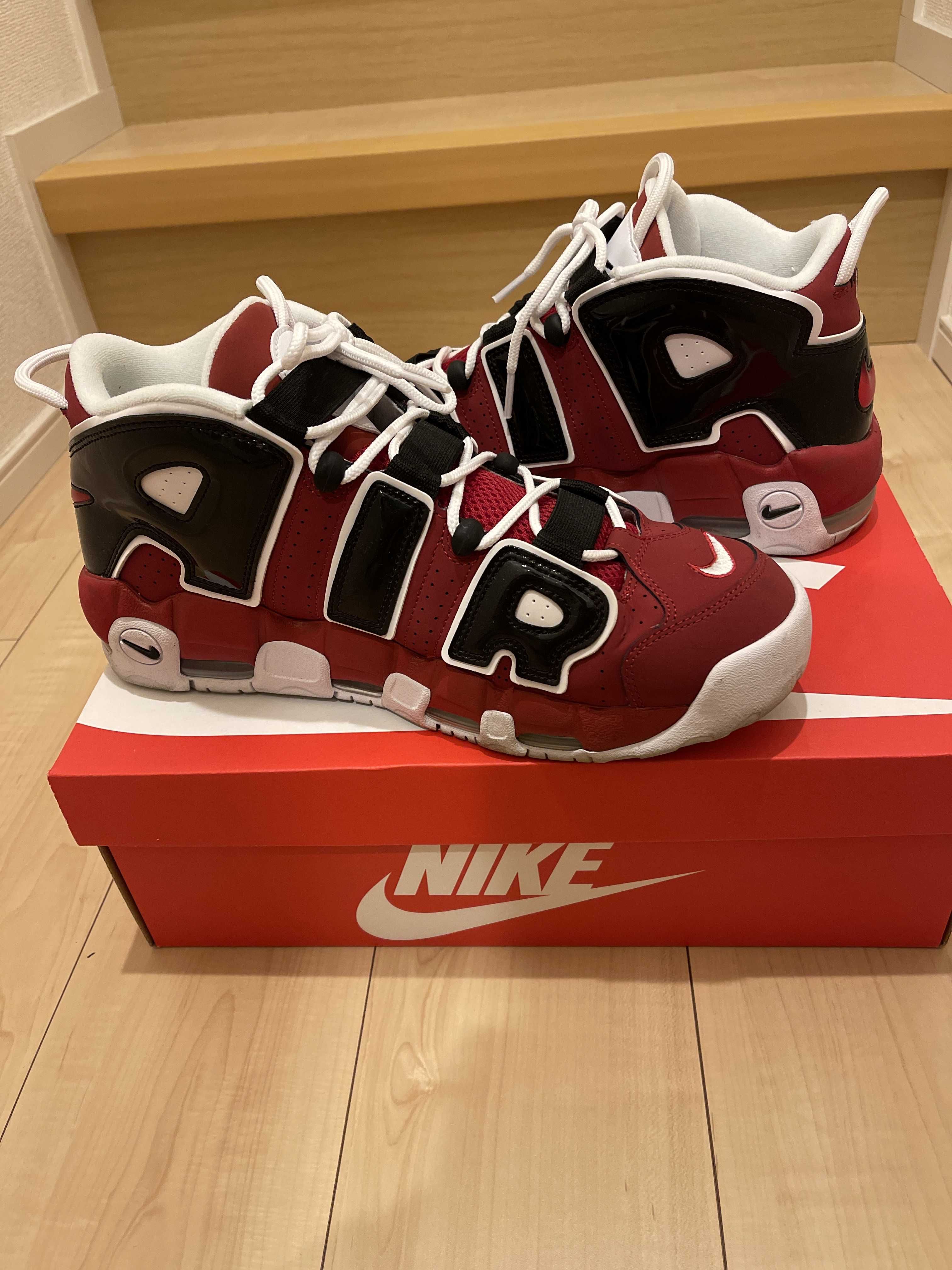 Nike Air More Uptempo ’96 "Black and Varsity Red" (2021)