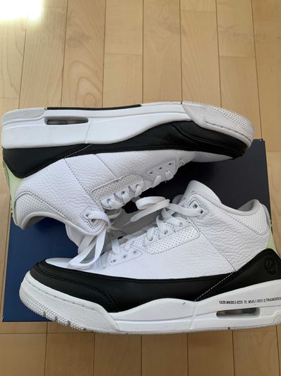 Fragment × Nike Air Jordan 3 "White/Black"