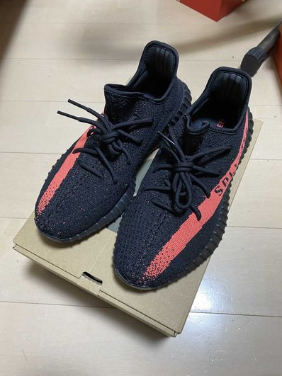 adidas YEEZY Boost 350 V2 "Core Black/Red"