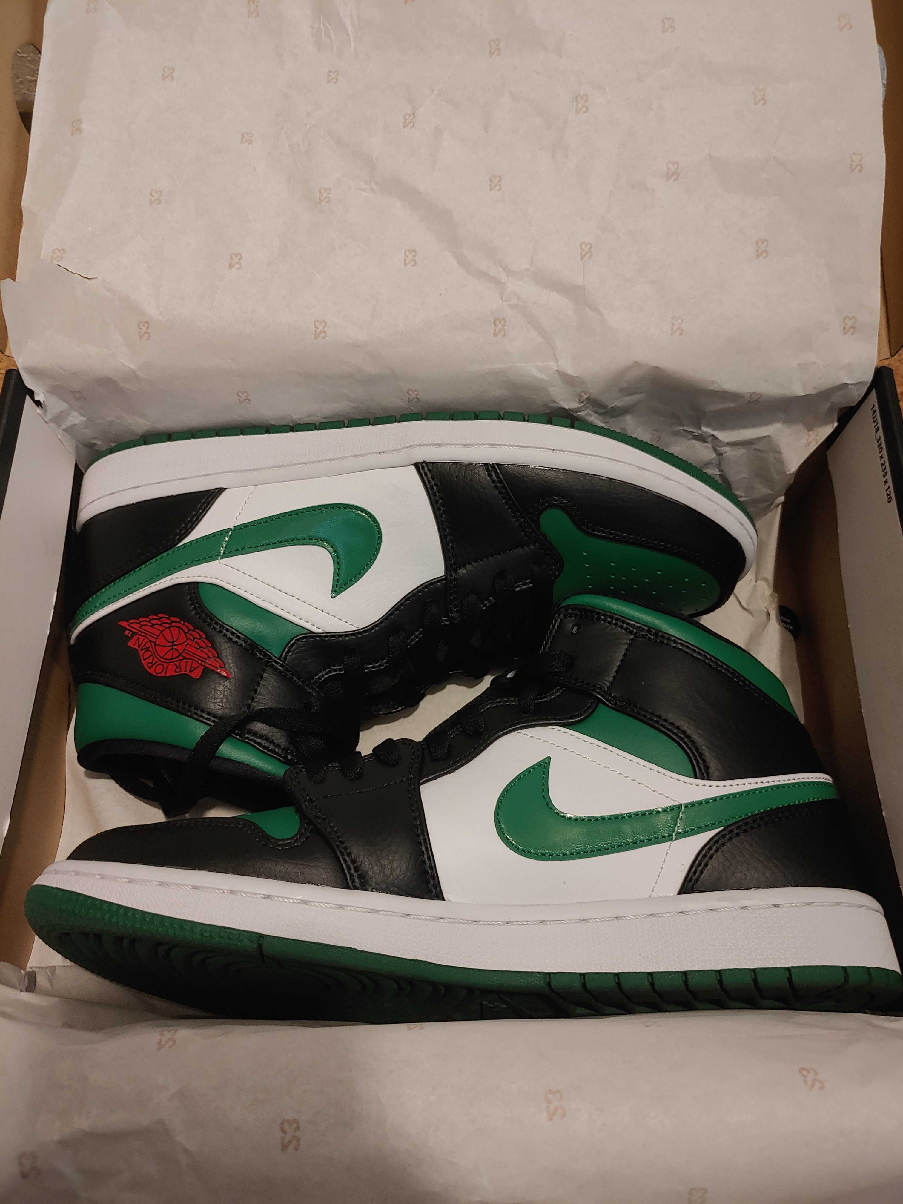 NIKE AIR JORDAN 1 MID "PINE GREEN"