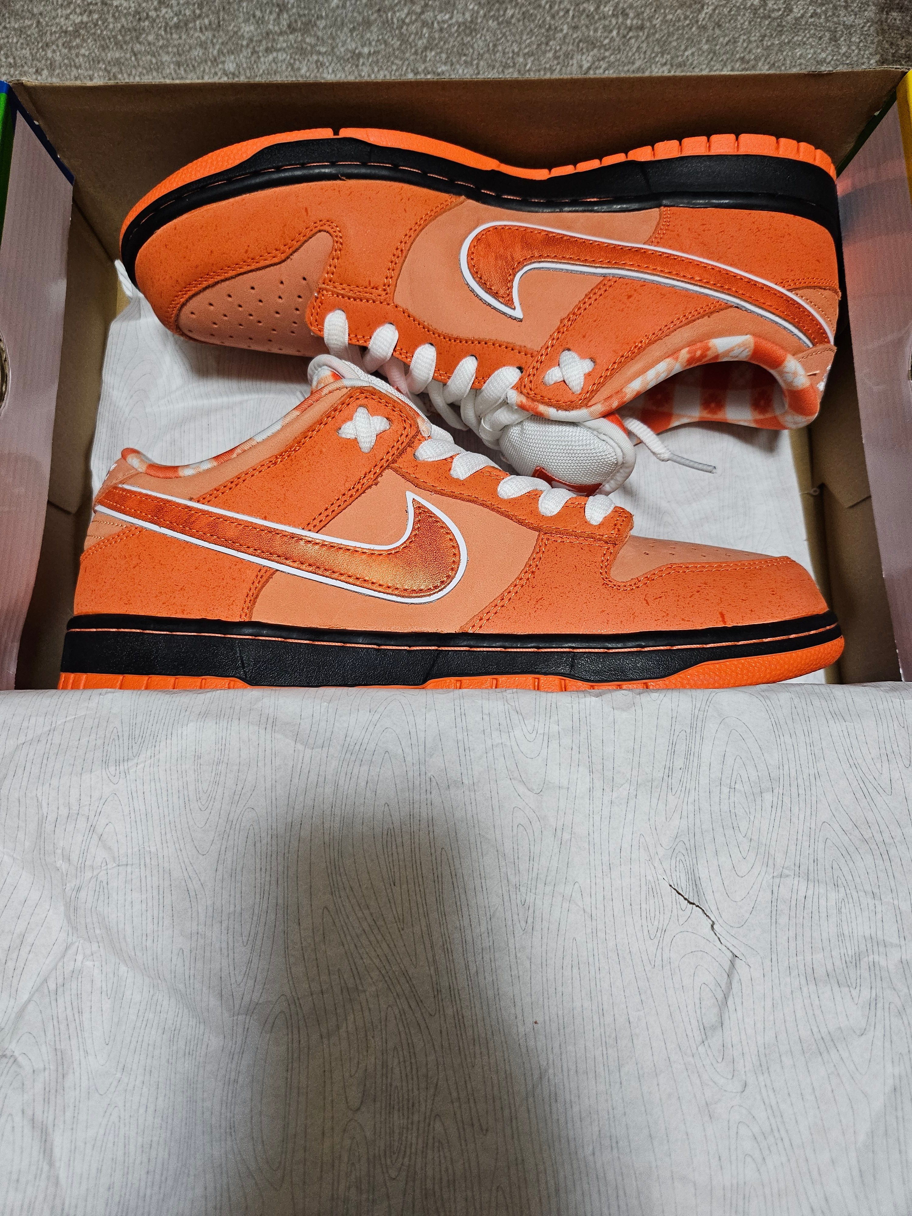 Concepts × Nike SB Dunk Low SP "Orange Lobster"