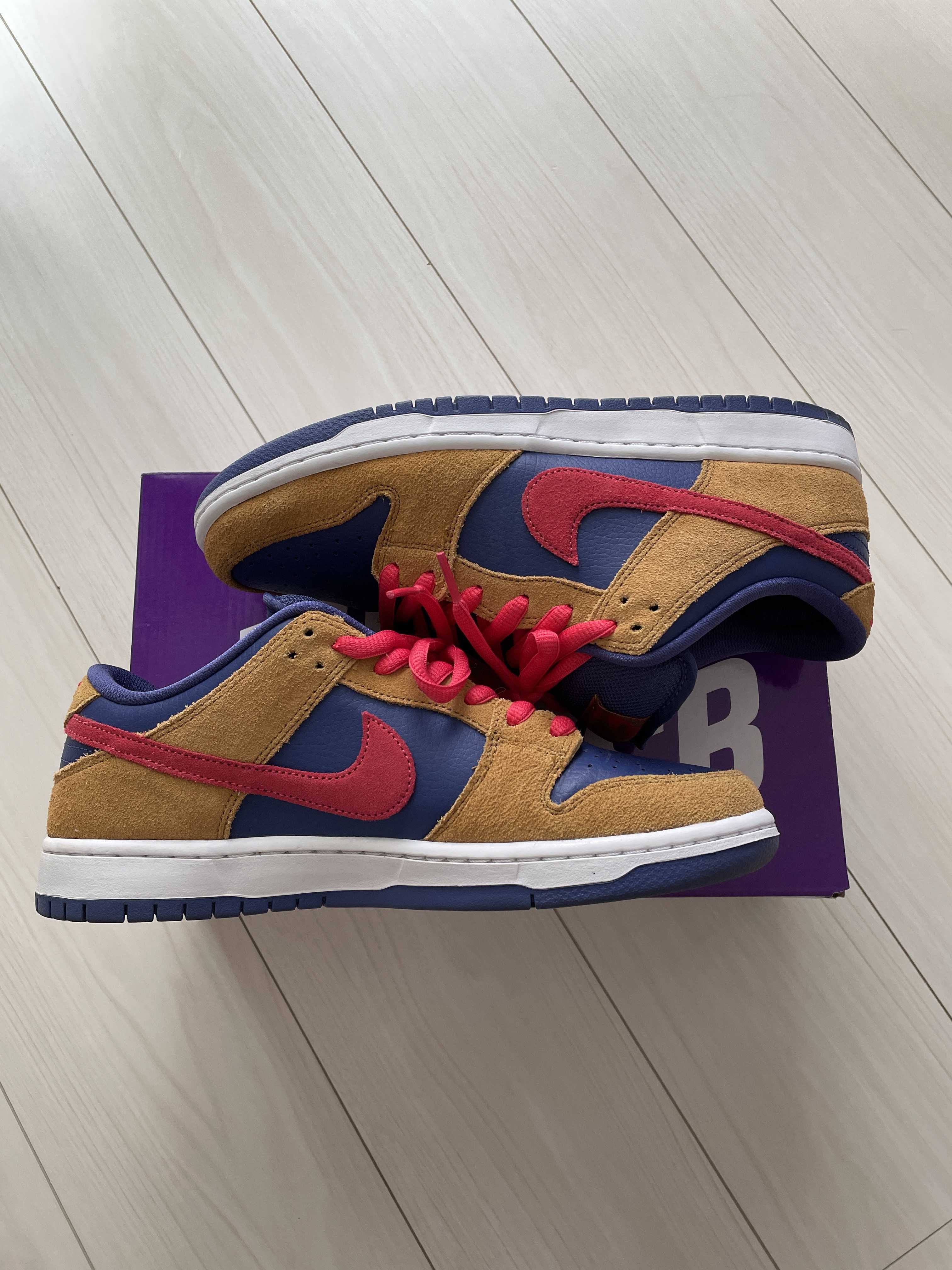 Nike SB Dunk Low Pro "Wheat and Purple"