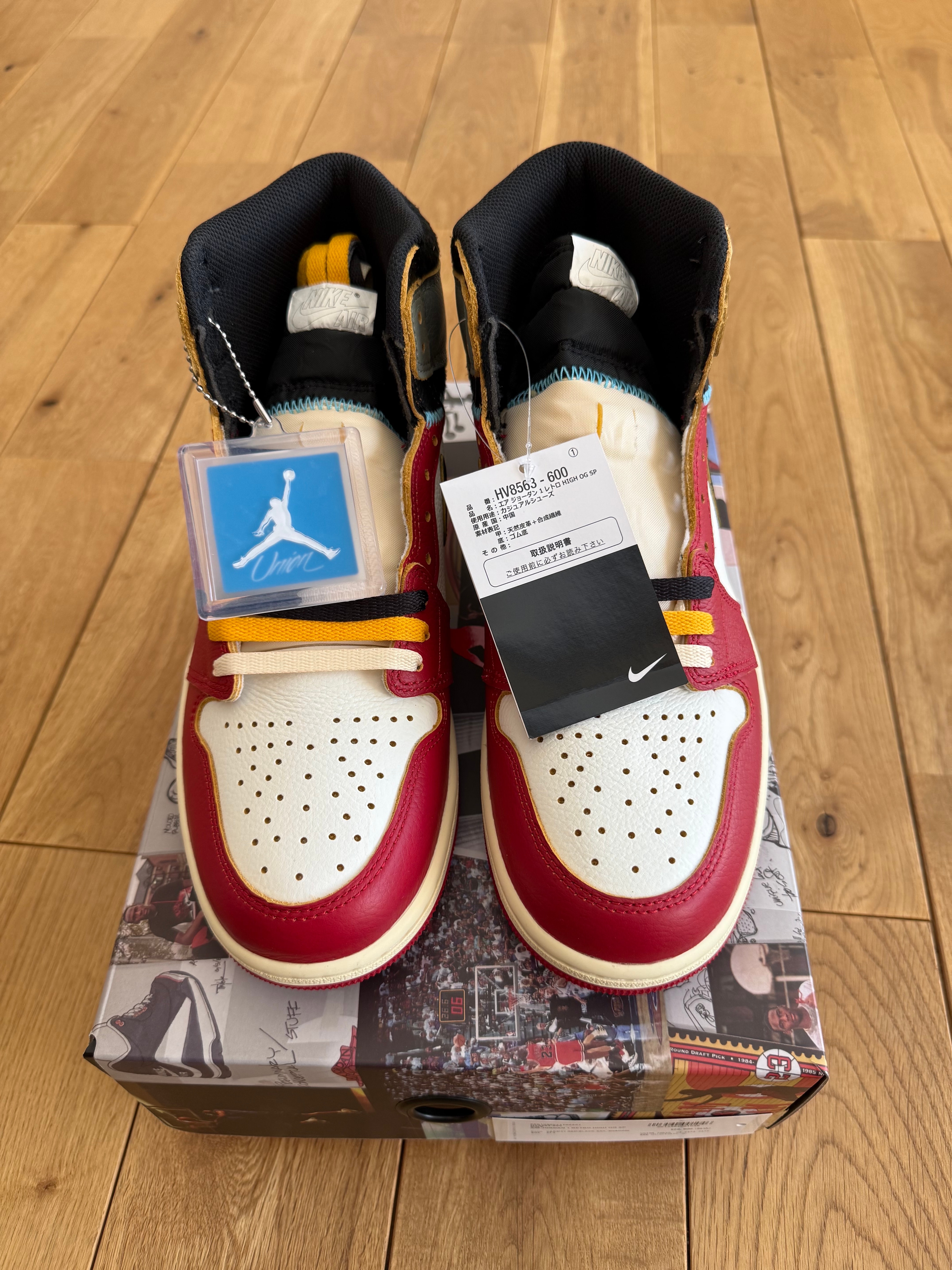 UNION × Nike Air Jordan 1 Retro High OG "Chicago/Shadow"