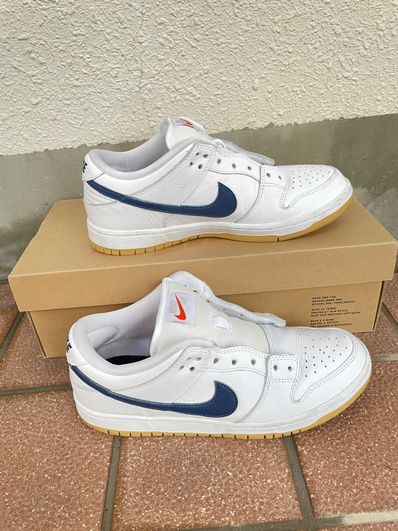 Nike SB Dunk Low "Orange Label White Navy"
