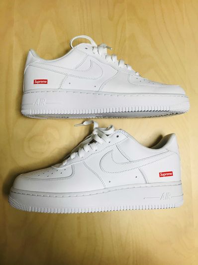Supreme × Nike Air Force 1 Low "White"