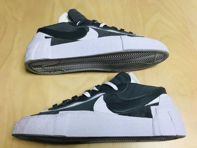 Sacai × Nike Blazer Low "Iron Grey"