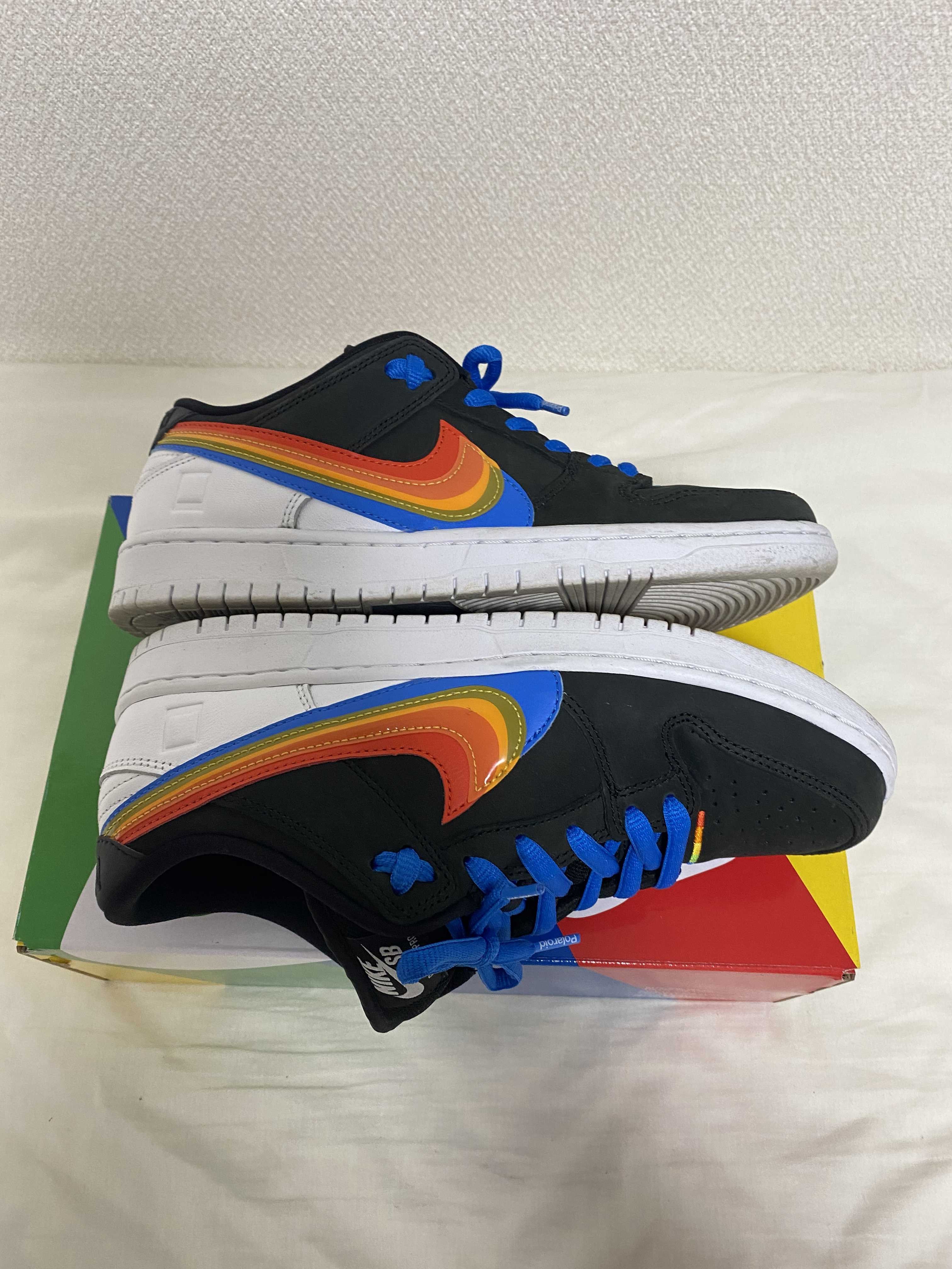 Polaroid × Nike SB Dunk Low Pro QS "Black/White"