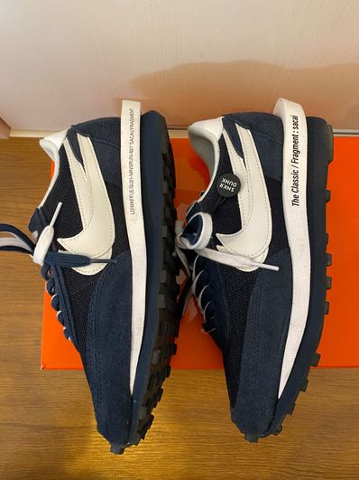 Fragment × sacai × Nike LD Waffle "Blackended Blue"