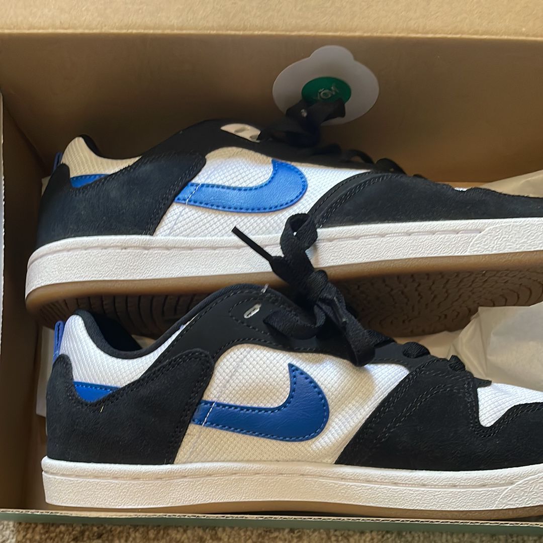 ナイキ SB アリウープ "ホワイト/ガムライトブラウン/チームロイヤル"