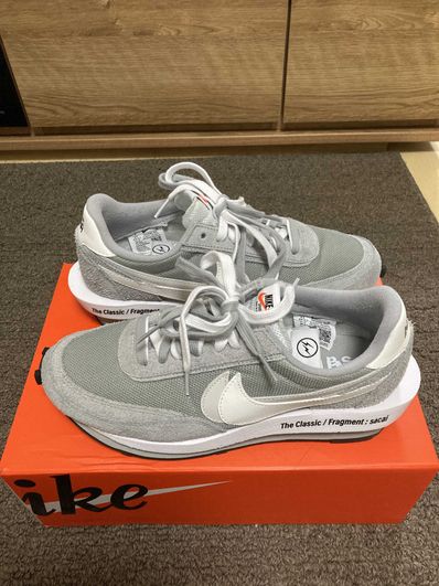 Fragment × sacai × Nike LD Waffle "Light Smoke Grey"