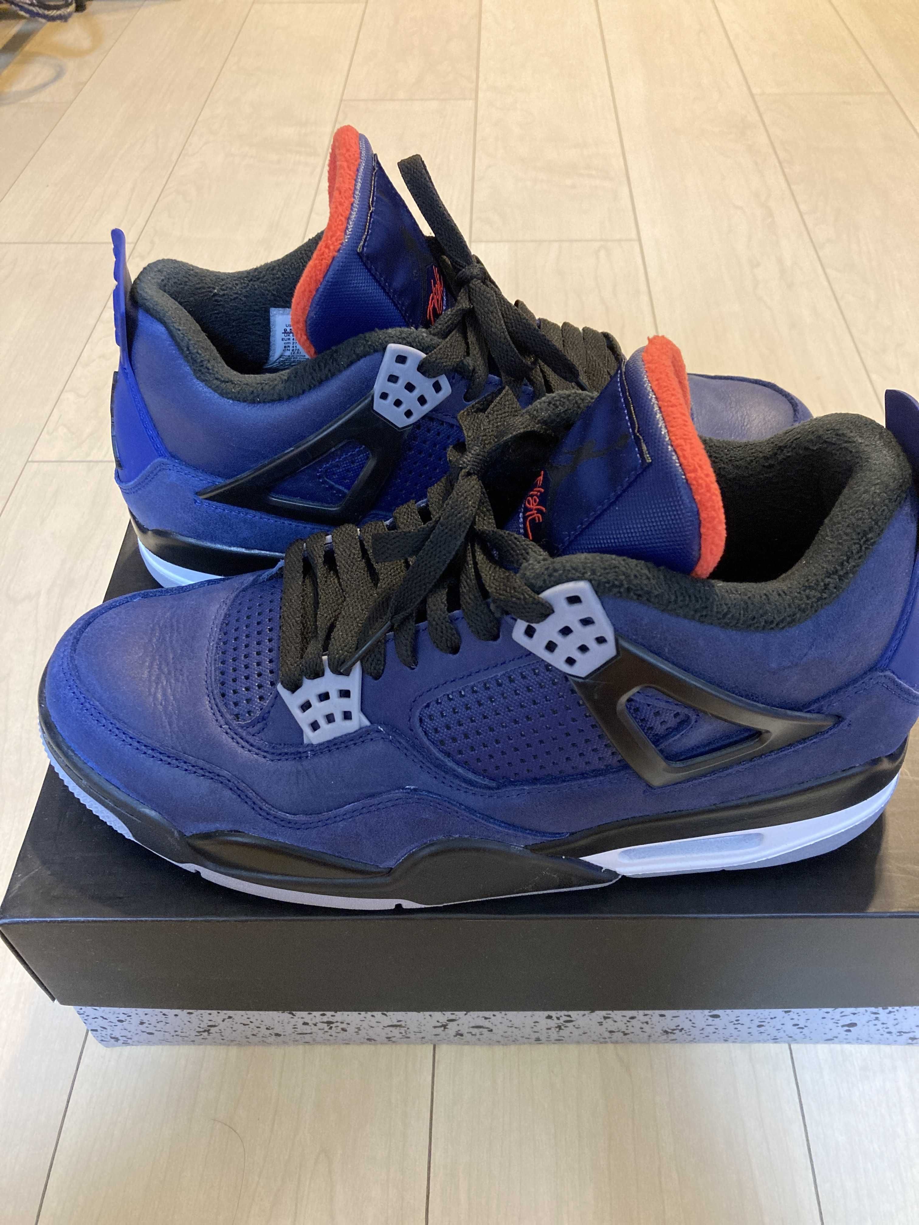 Nike Air Jordan 4 Retro WNTR "Loyal Blue/White/Black"