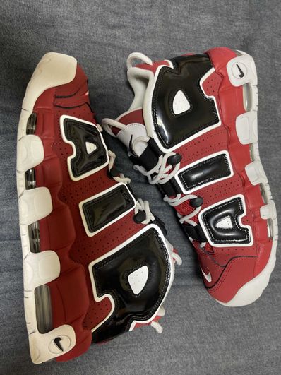 Nike Air More Uptempo ’96 "Black and Varsity Red" (2021)