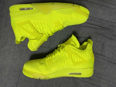 NIKE AIR JORDAN 4 RETRO FLYKNIT VOLT