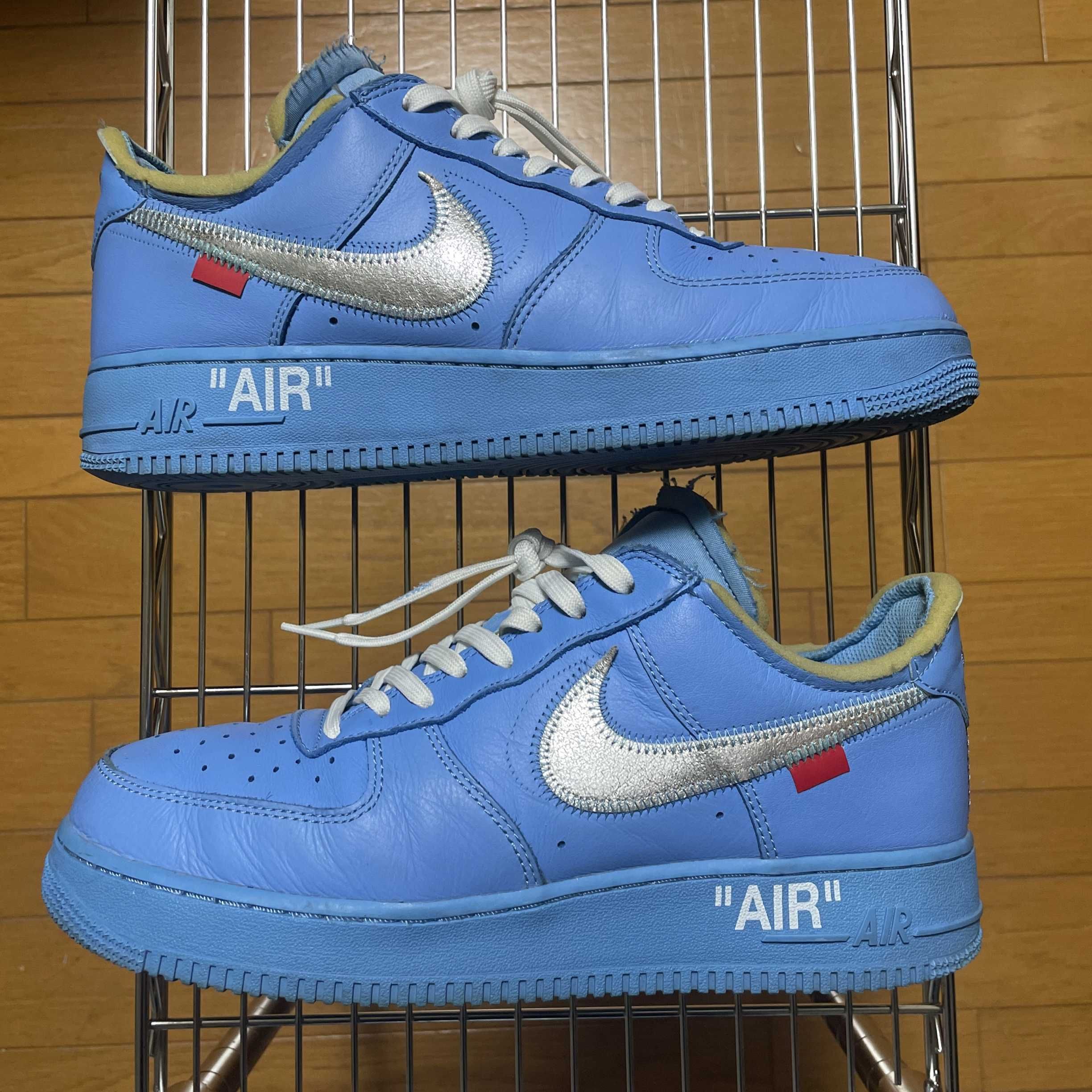 Off-White × Nike Air Force 1 Low "MCA University Blue"