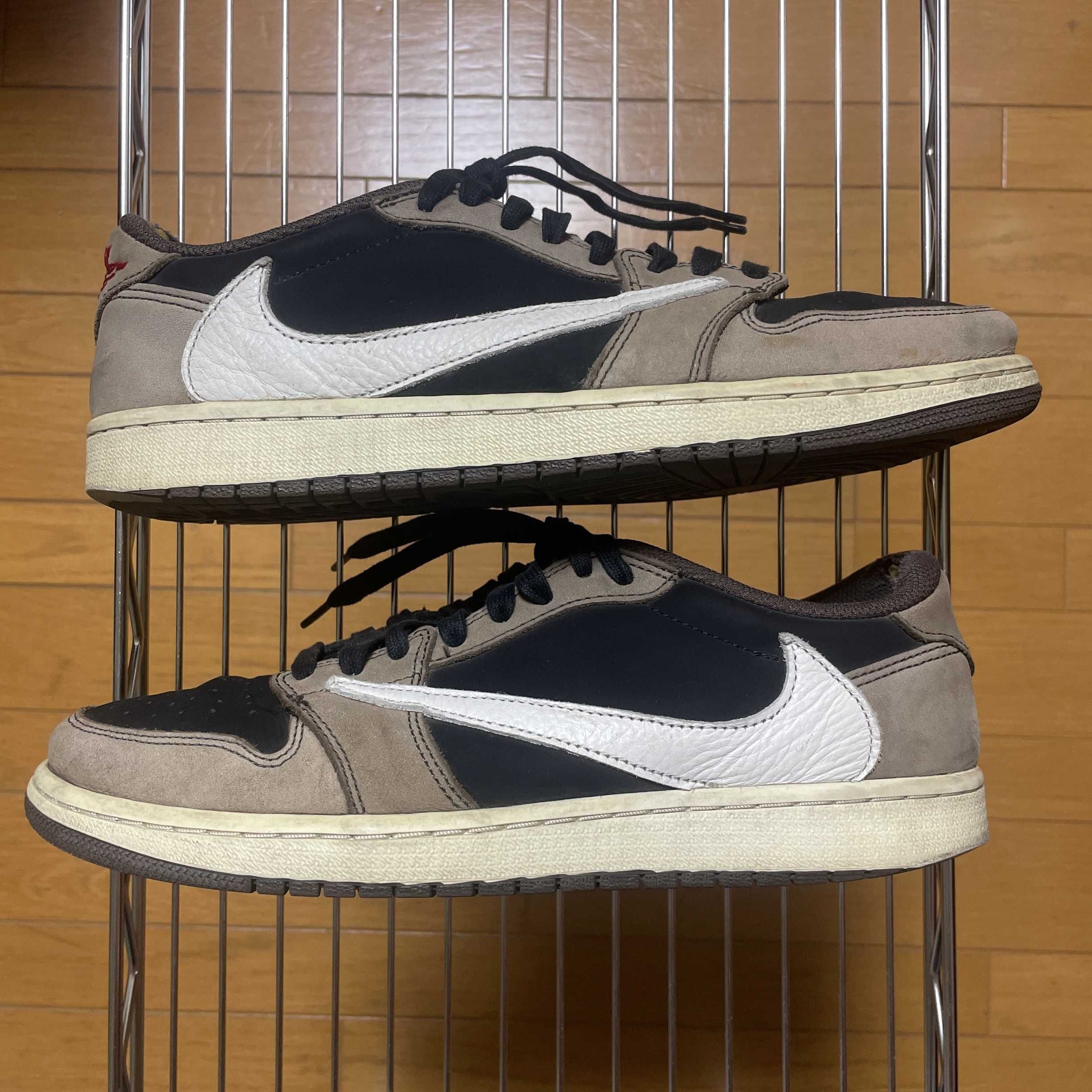 Travis Scott × Nike Air Jordan 1 Low OG SP-T  "Black/Dark Mocha"