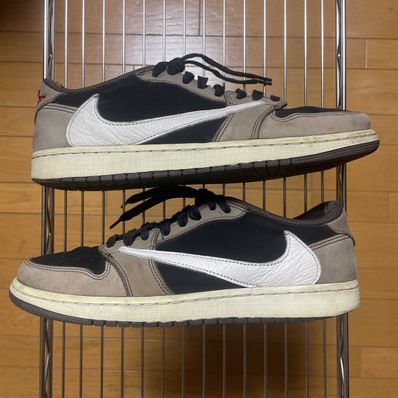Travis Scott × Nike Air Jordan 1 Low OG SP-T "Black/Dark Mocha"