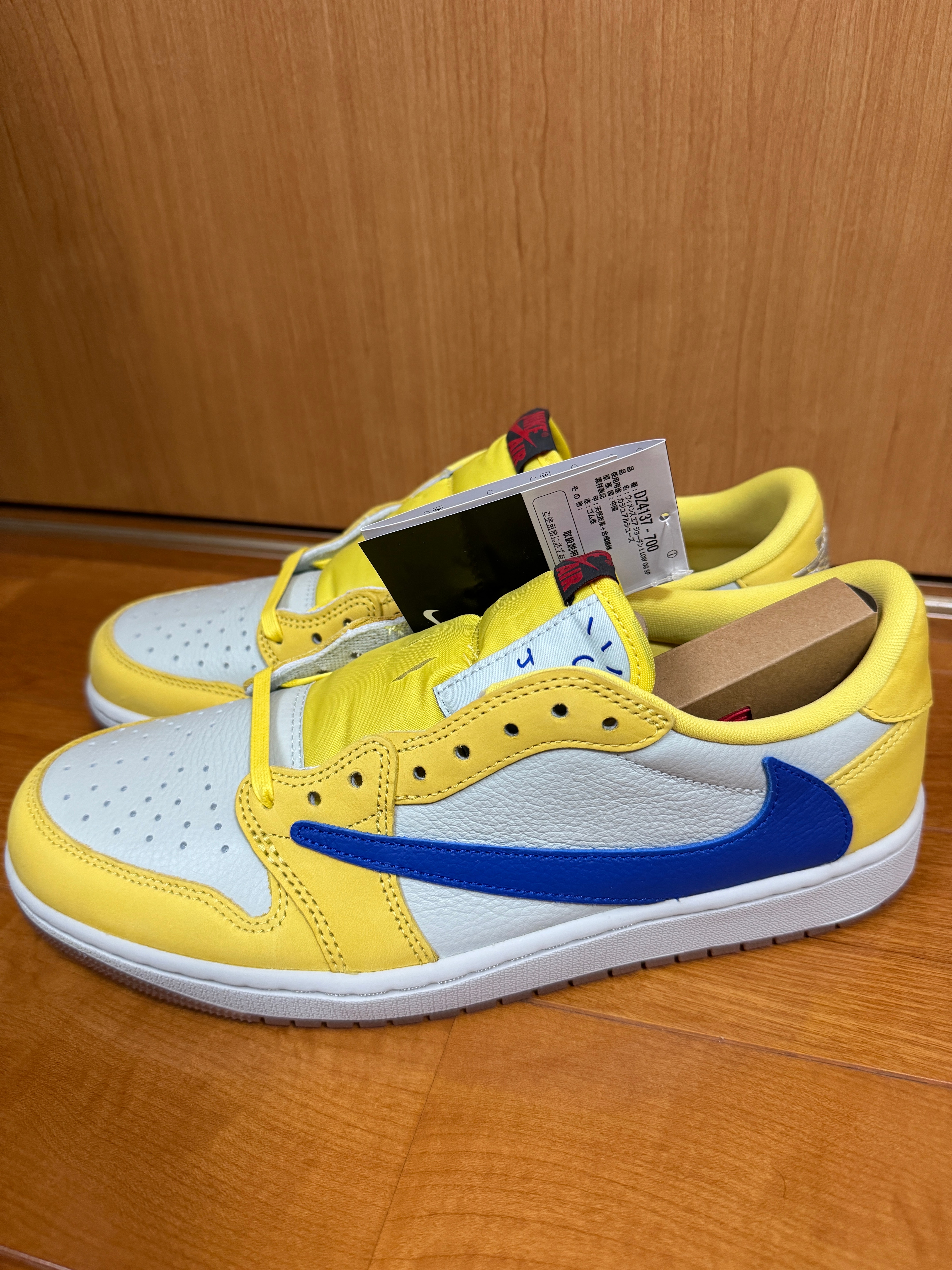 Travis Scott × Nike Women's Air Jordan 1 Retro Low OG "Canary"