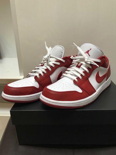 Nike Air Jordan 1 Low "Gym Red/White"