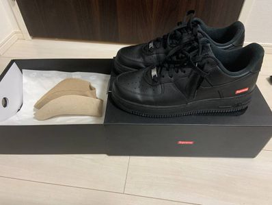 Supreme × Nike Air Force 1 Low "Black"