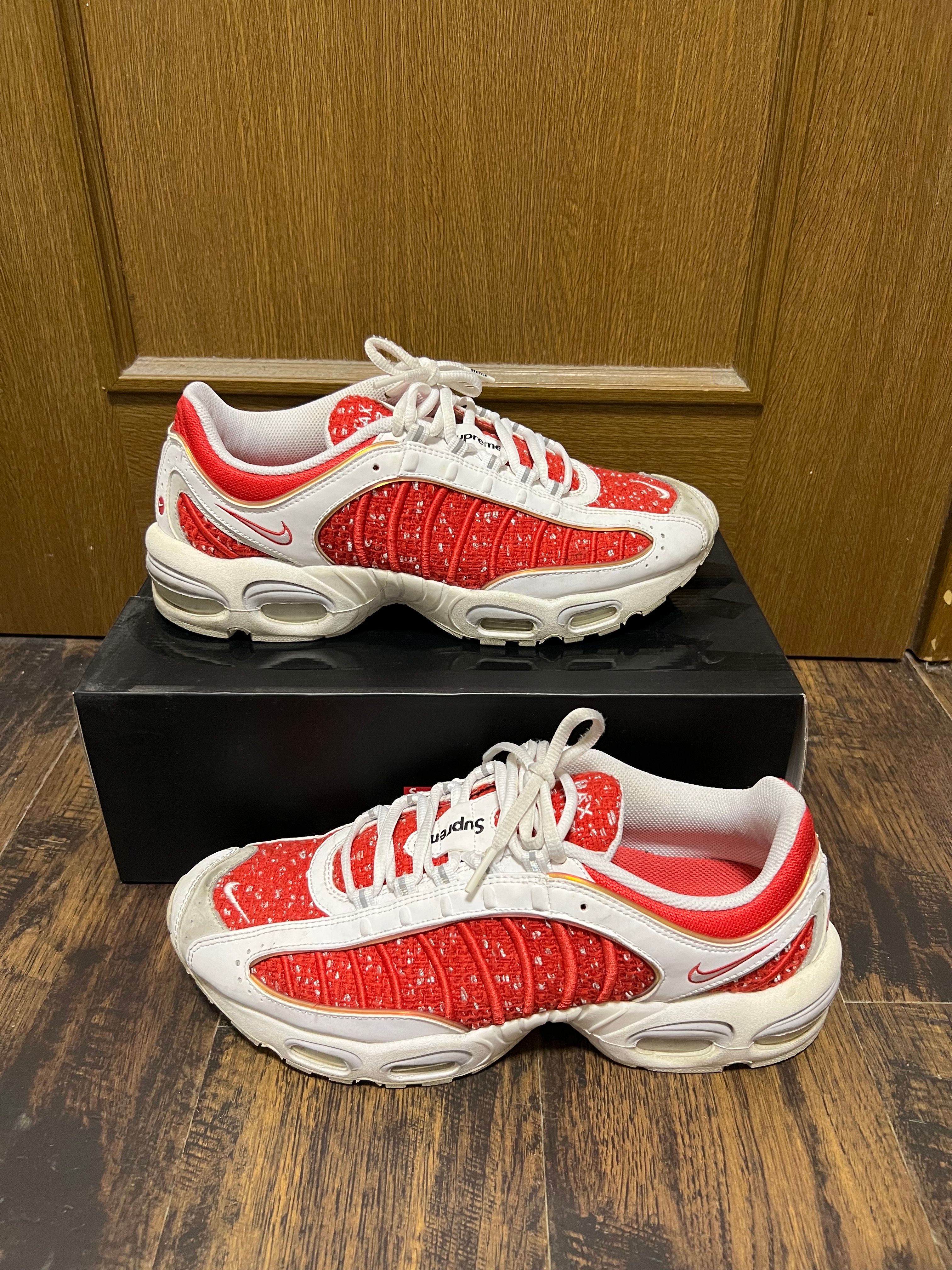 Supreme × Nike Air Max Tailwind 4 "Red"