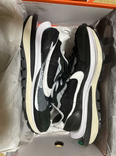 sacai × Nike Vapor Waffle "Black and White"