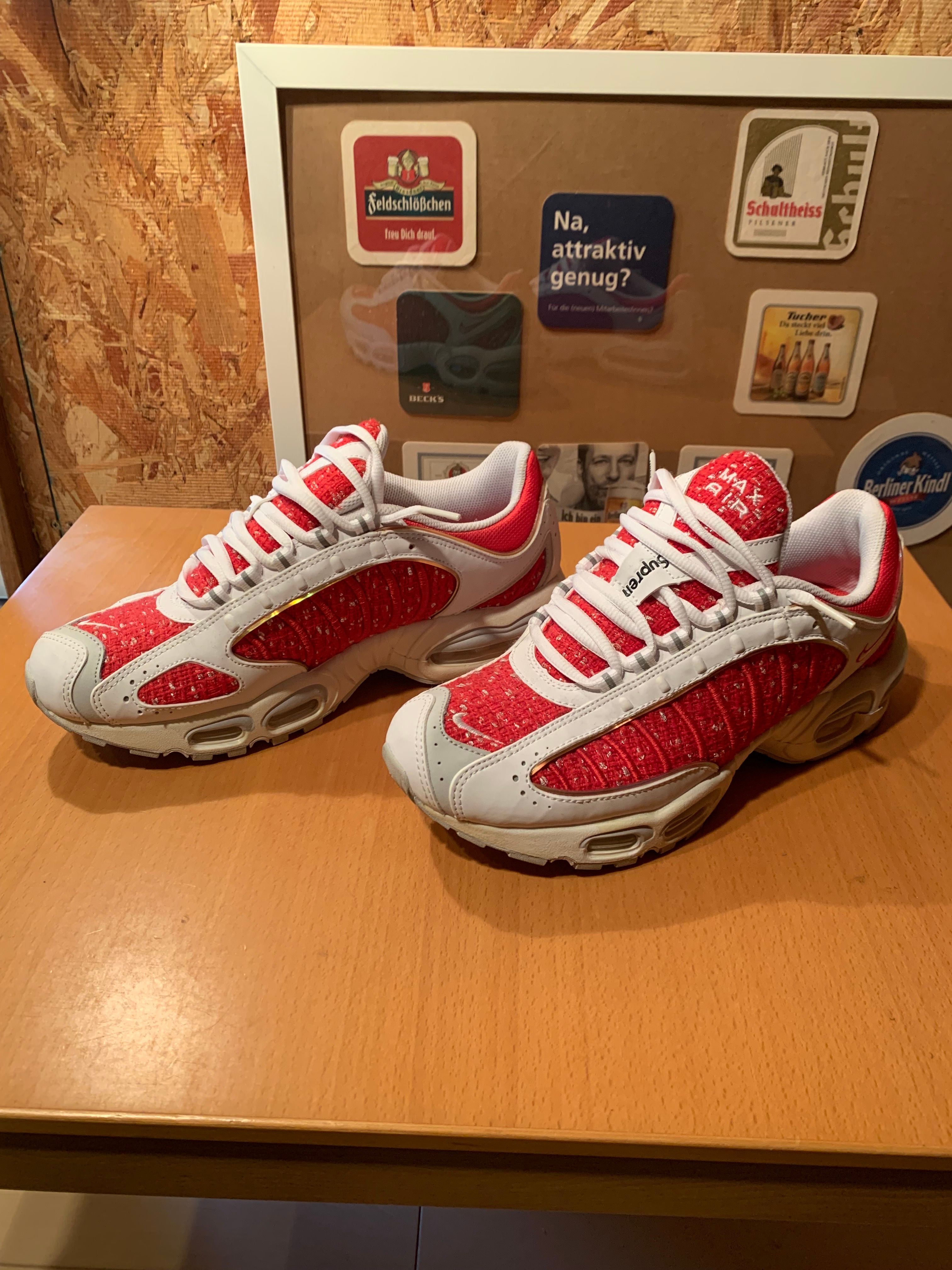 Supreme × Nike Air Max Tailwind 4 "Red"