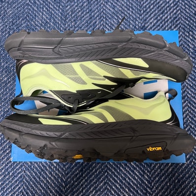 Hoka Mafate Speed 4 Lite "Luna Moth/Cosmic Grey"