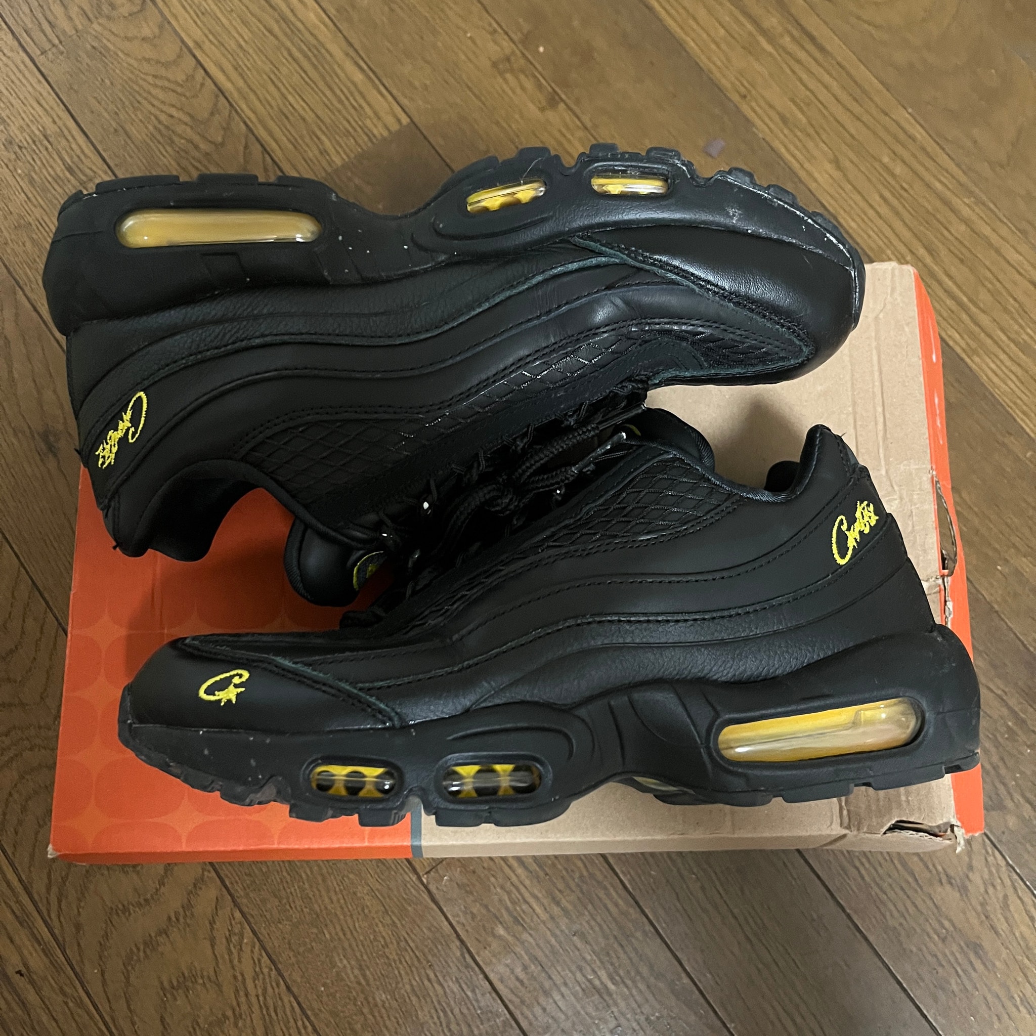 Corteiz × Nike Air Max 95 "Black and Tour Yellow"