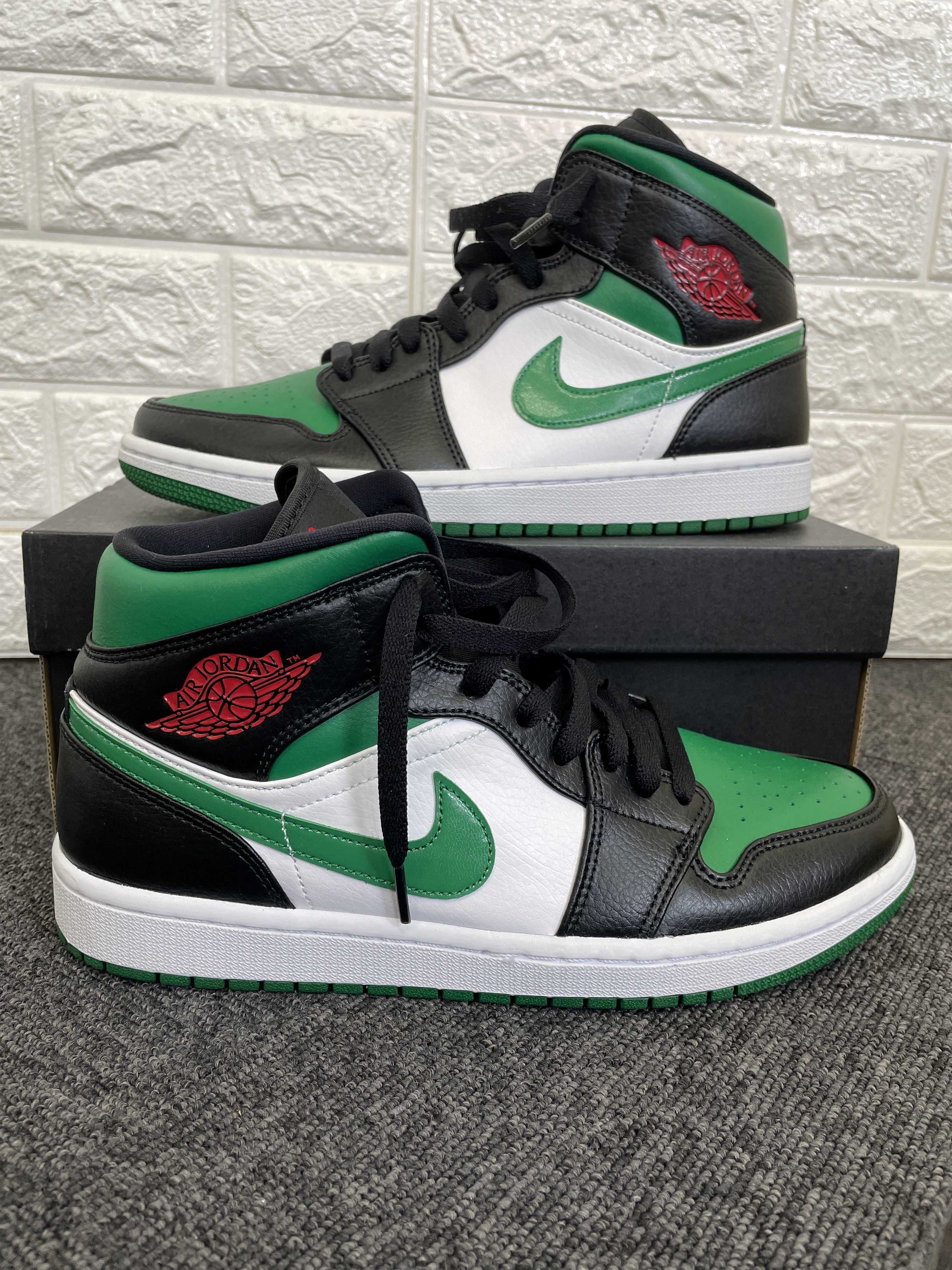 NIKE AIR JORDAN 1 MID "PINE GREEN"