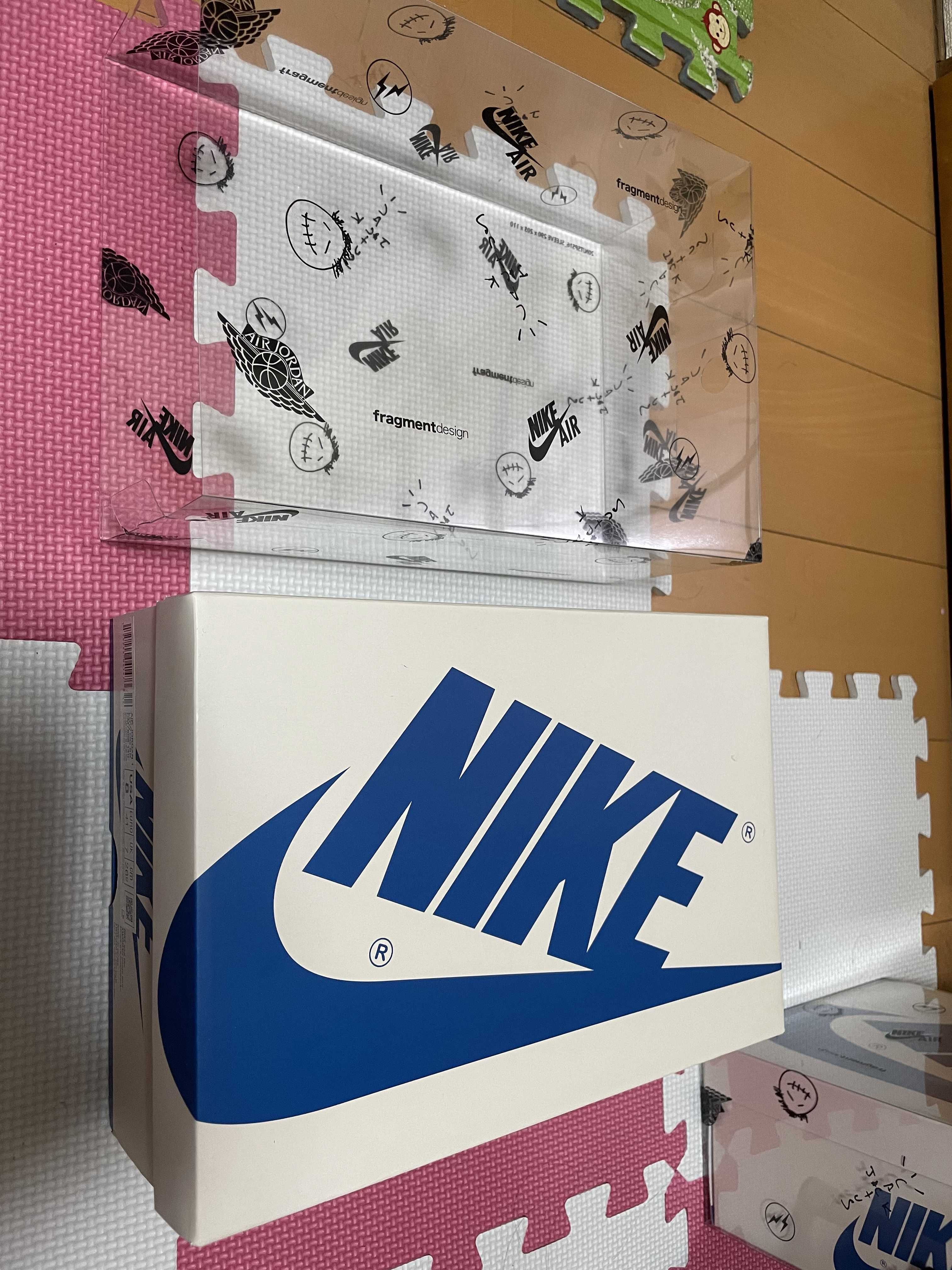 Travis Scott × fragment design × Nike Air Jordan 1 Low OG SP "Military Blue"