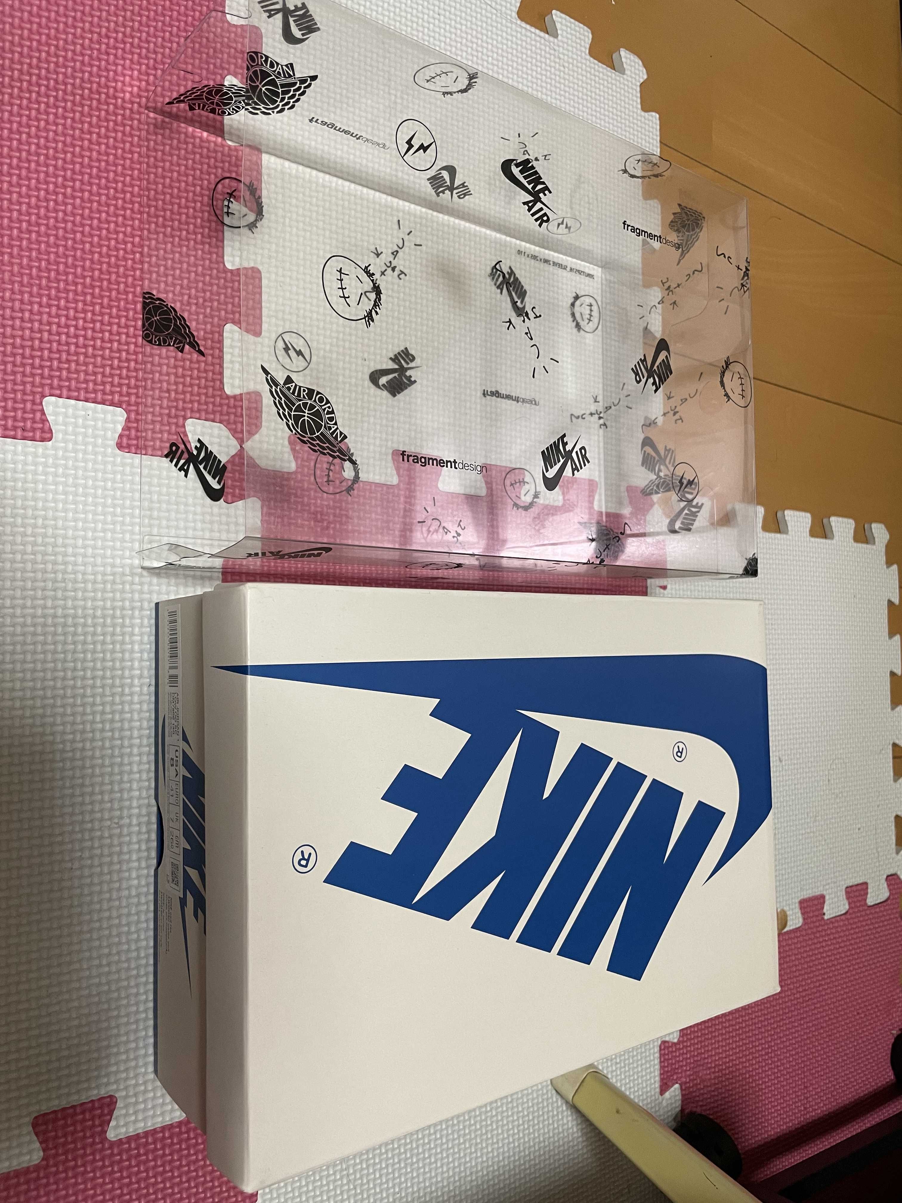 Travis Scott × fragment design × Nike Air Jordan 1 Low OG SP "Military Blue"