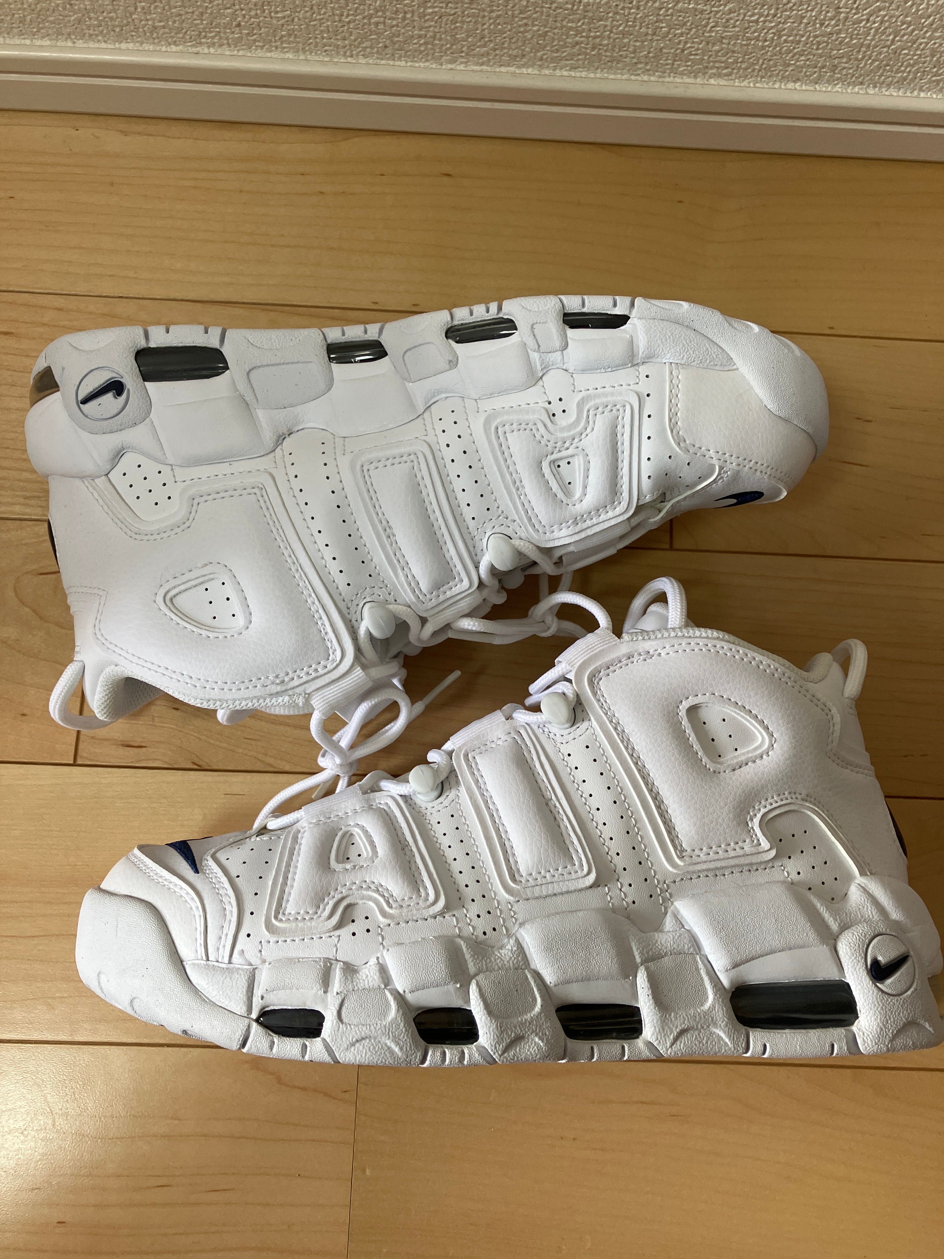 Nike Air More Uptempo "White/Midnight Navy"
