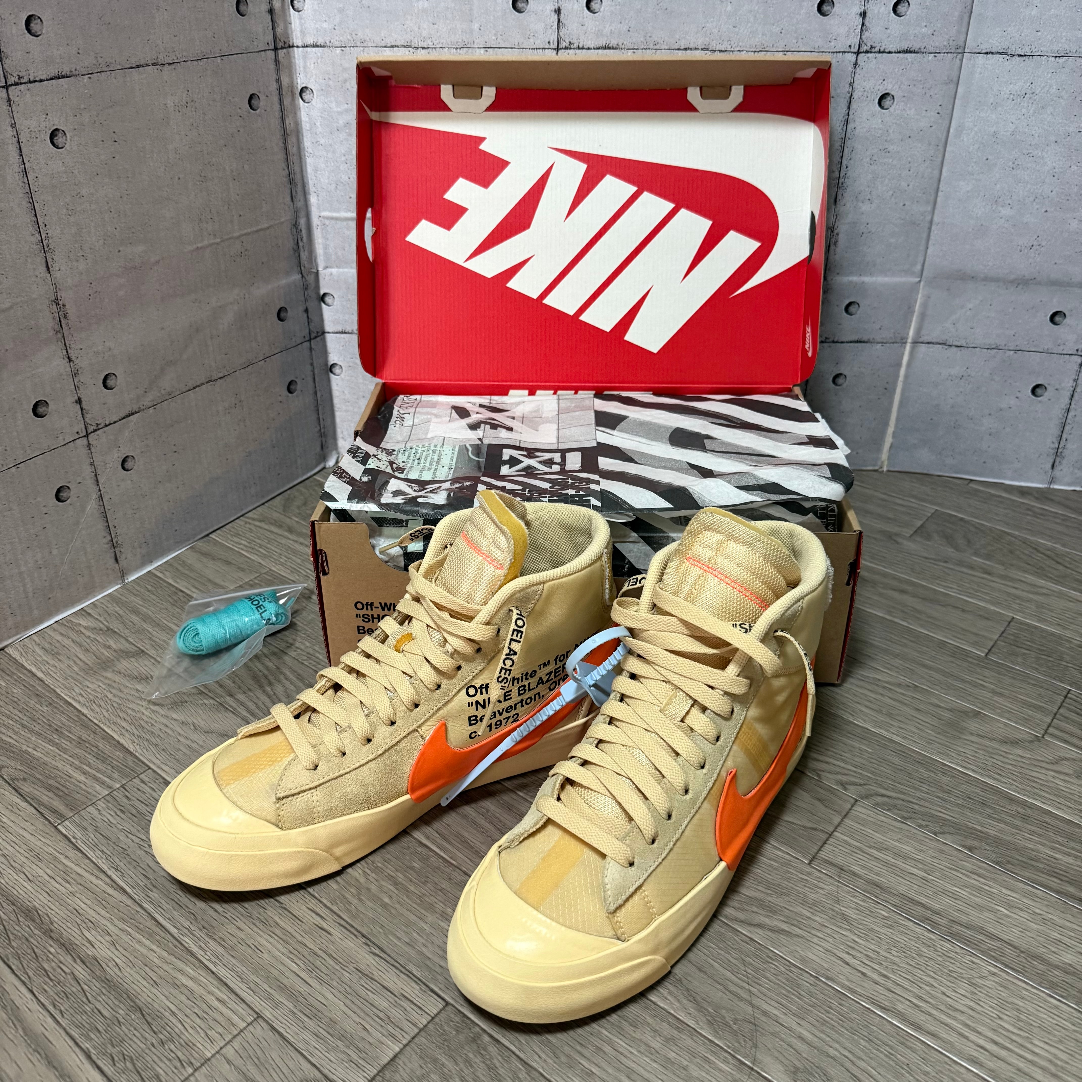 オフホワイト×ナイキ ブレーザー ミッド "ハロウィン前夜"