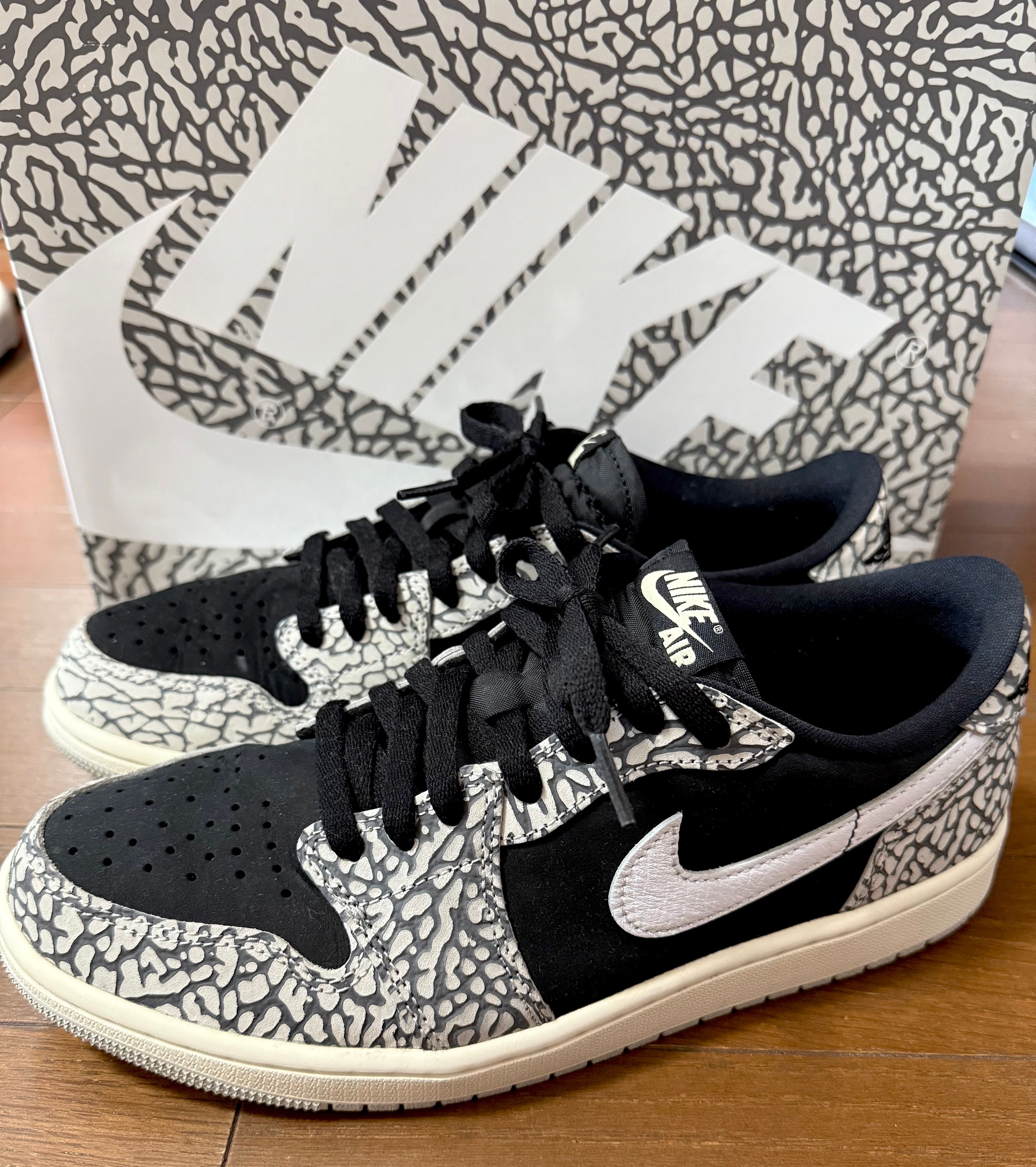 Nike Air Jordan 1 Retro Low OG "Black Cement"
