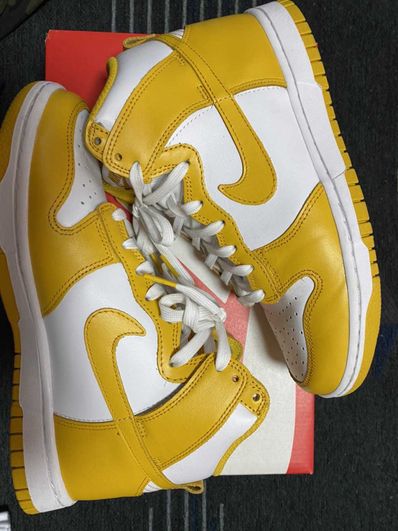 NIKE Women's DUNK HIGH "DARK SULFUR"